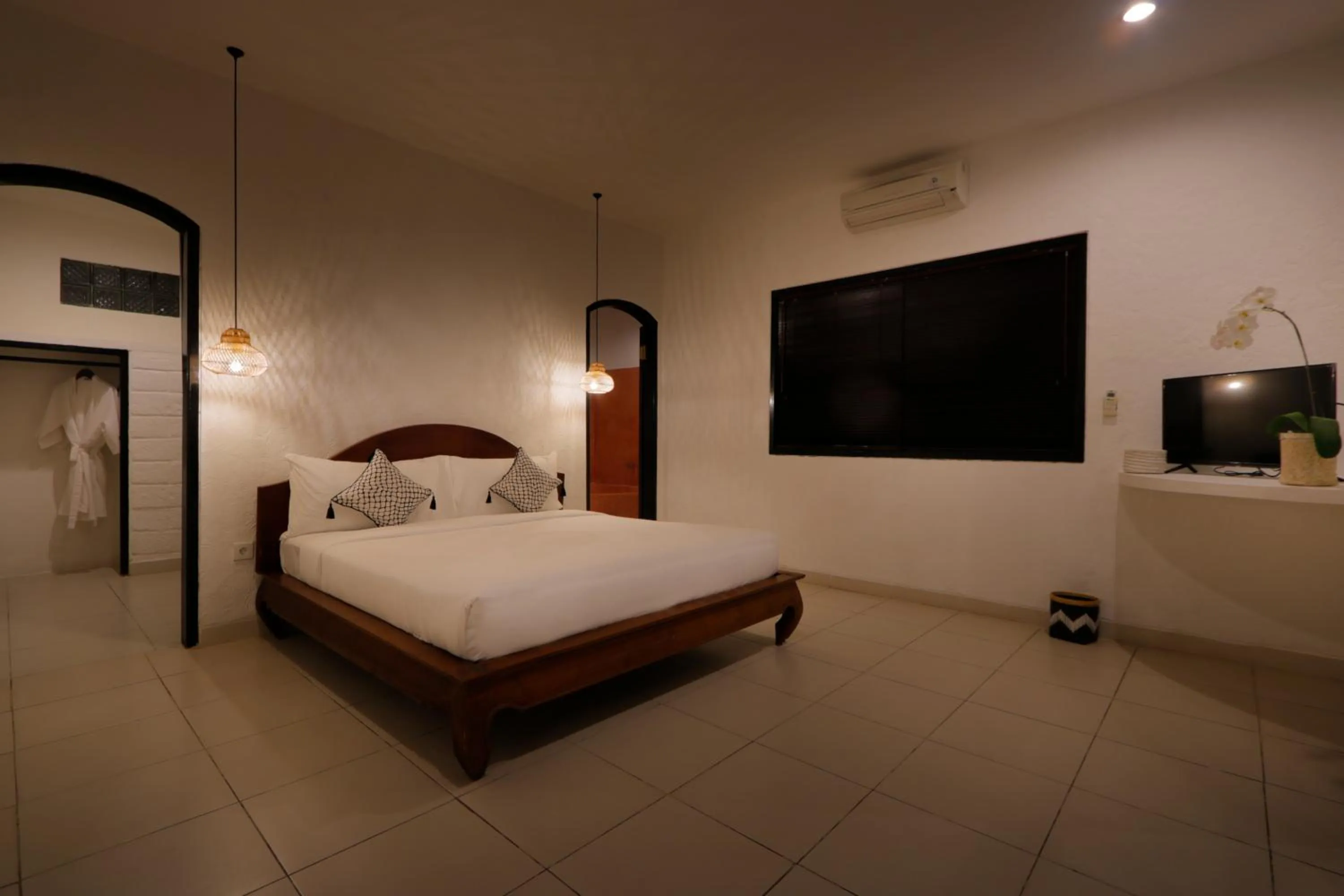 Bedroom, Bed in Singgah Villas Seminyak