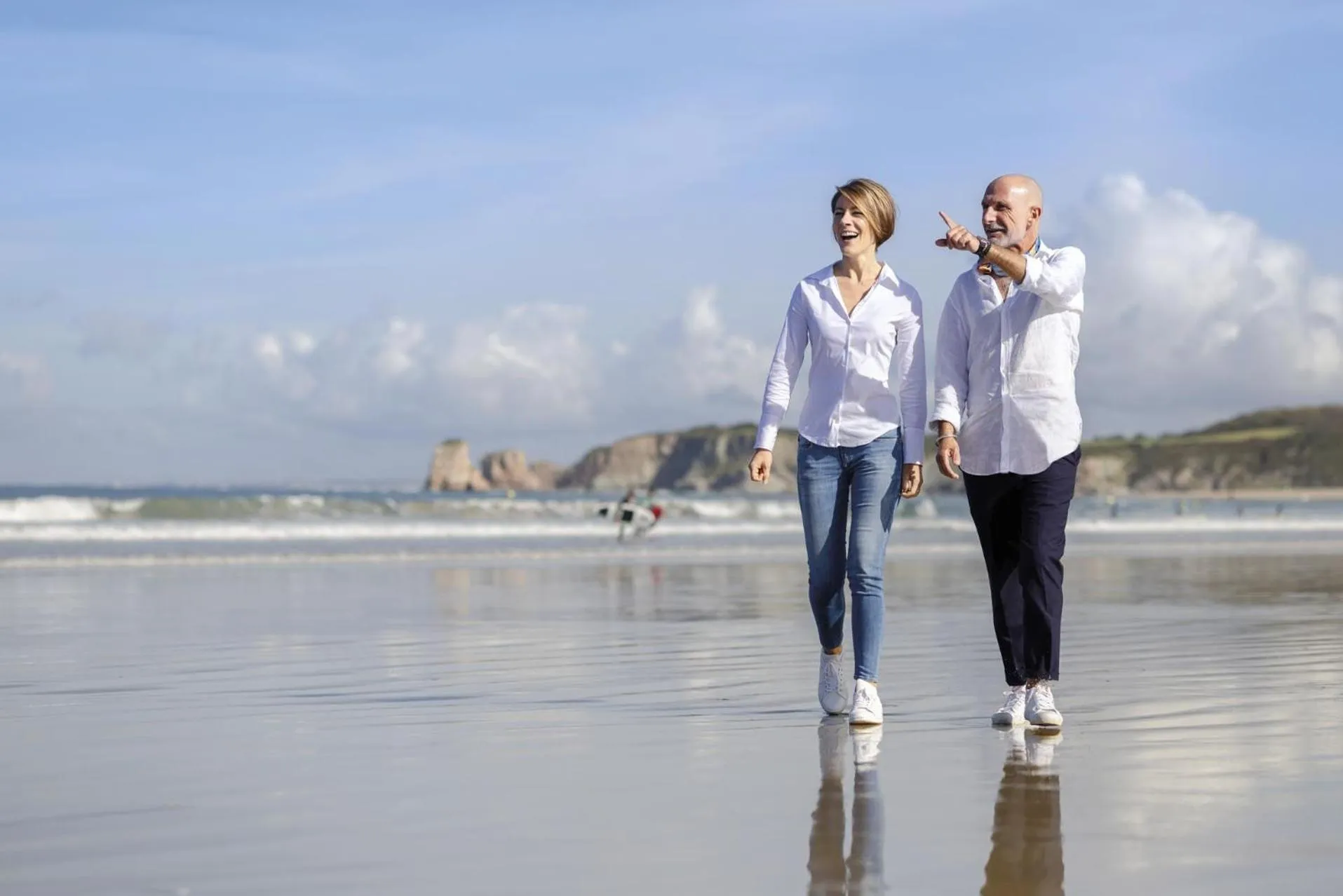 Beach in Hôtel Serge Blanco - Relais Thalasso & Spa