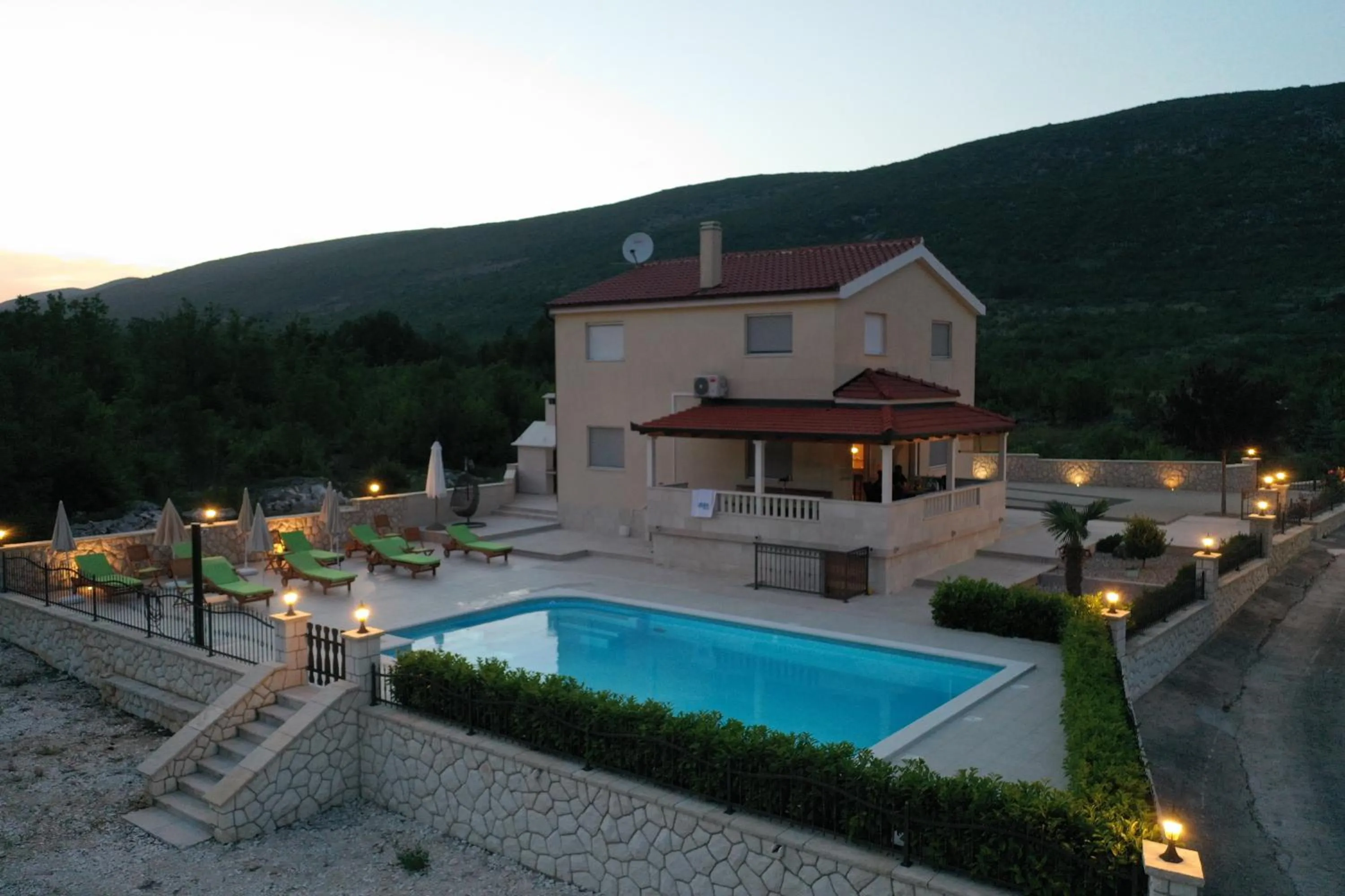 Swimming pool in Villa Secret Beauty with Heated Saltwater Pool