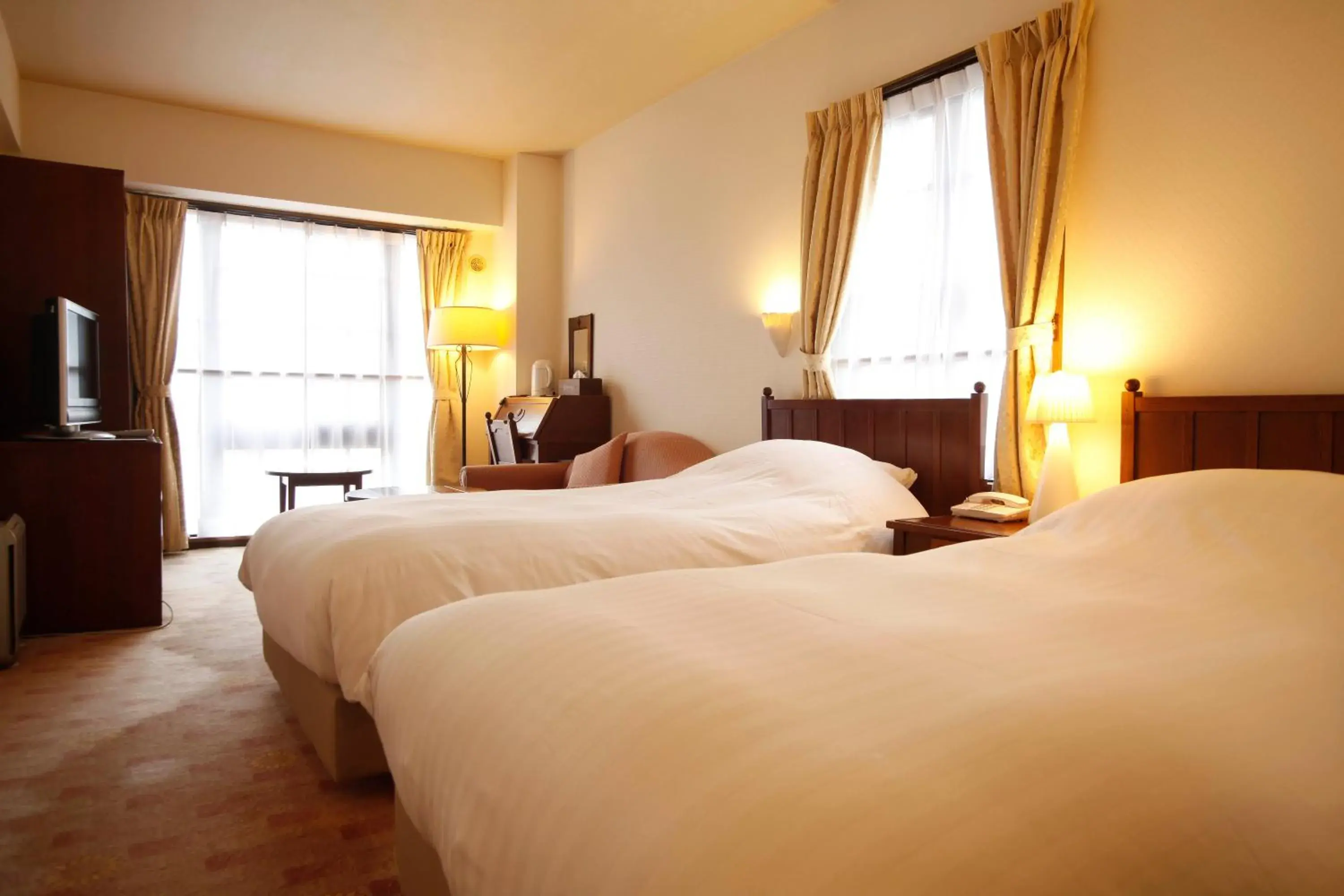 Twin Room in Bishoku no Kakurega Provence Twin Room in Bishoku no Kakurega Provence