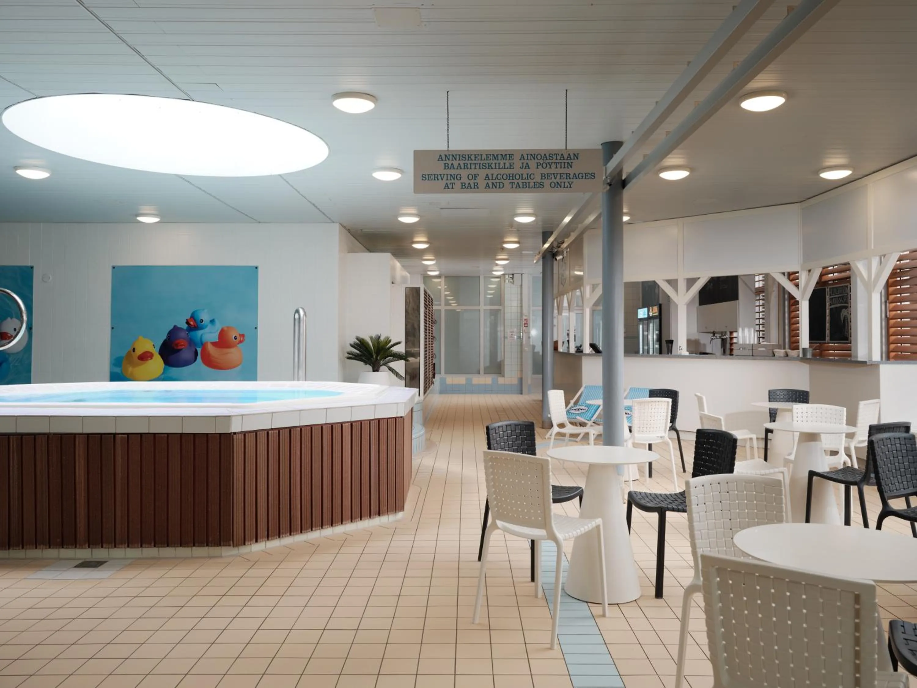 Swimming pool in Holiday Club Tampereen Kehräämö Apartments