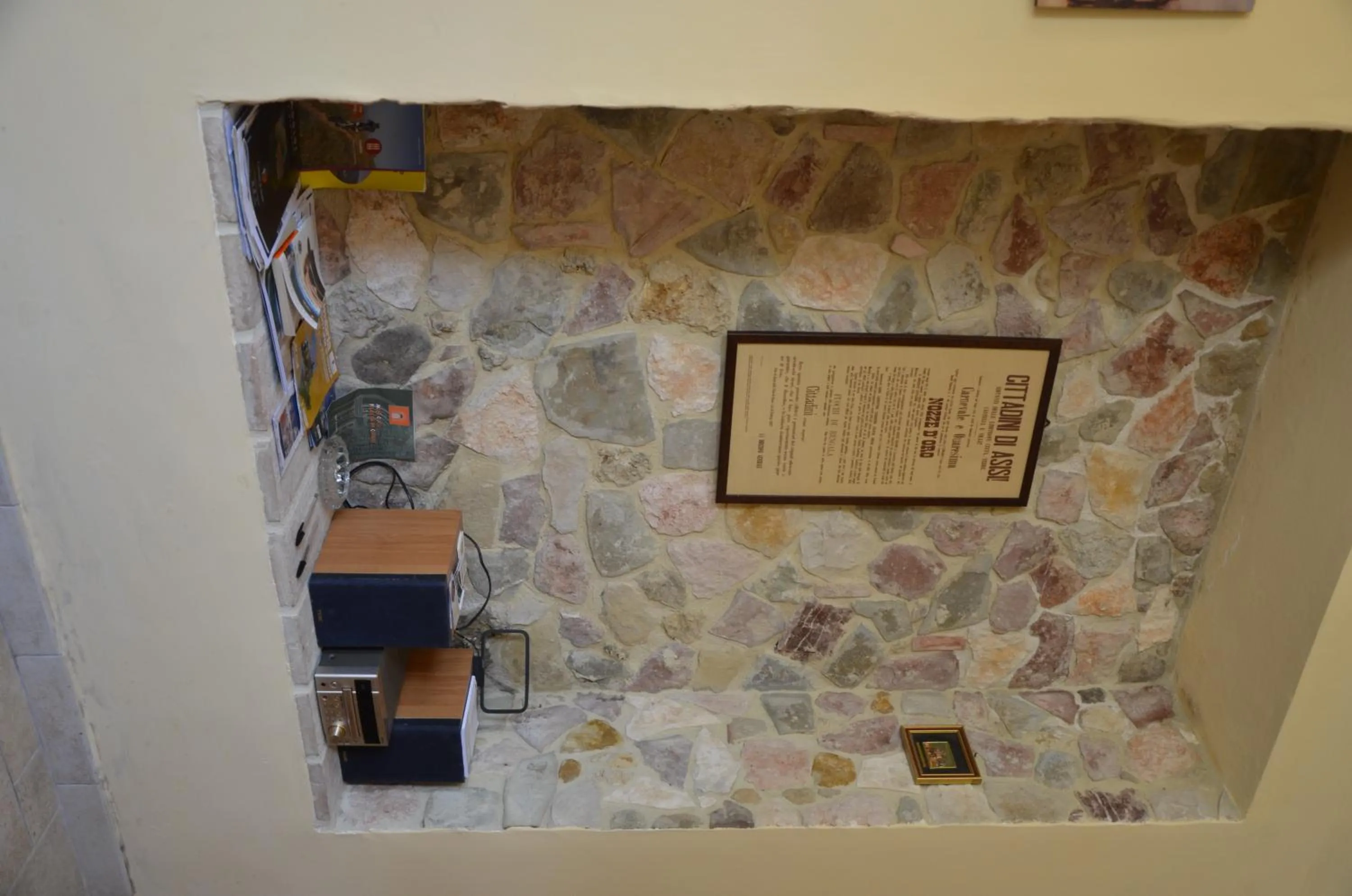 Decorative detail in B&B La Terrazza Del Subasio