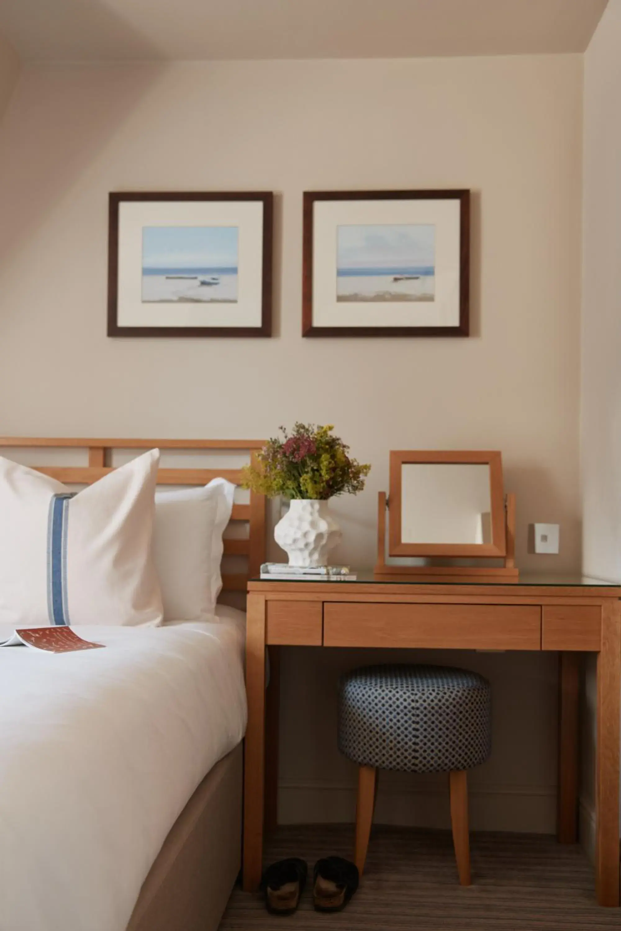 Bedroom, Bed in Braye Beach Hotel, Alderney Bedroom, Bed in Braye Beach Hotel, Alderney