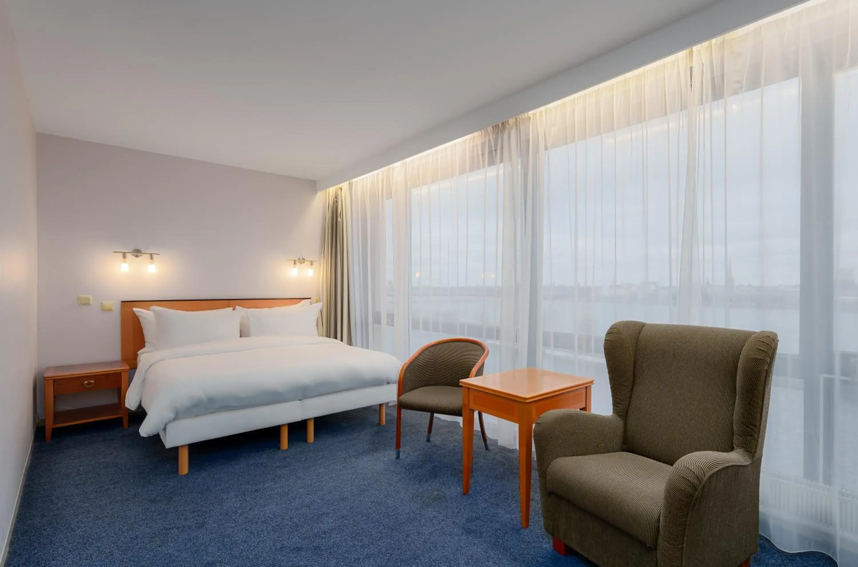 Bed in Radisson Blu Hotel & Spa, Daugava Riga Bed in Radisson Blu Hotel & Spa, Daugava Riga