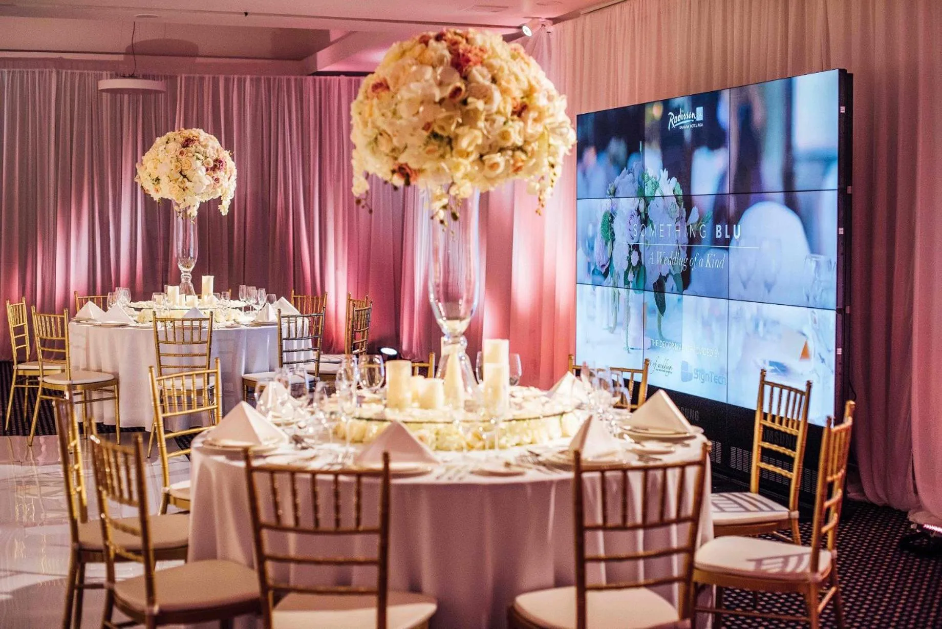 Banquet/Function facilities in Radisson Blu Hotel & Spa, Daugava Riga