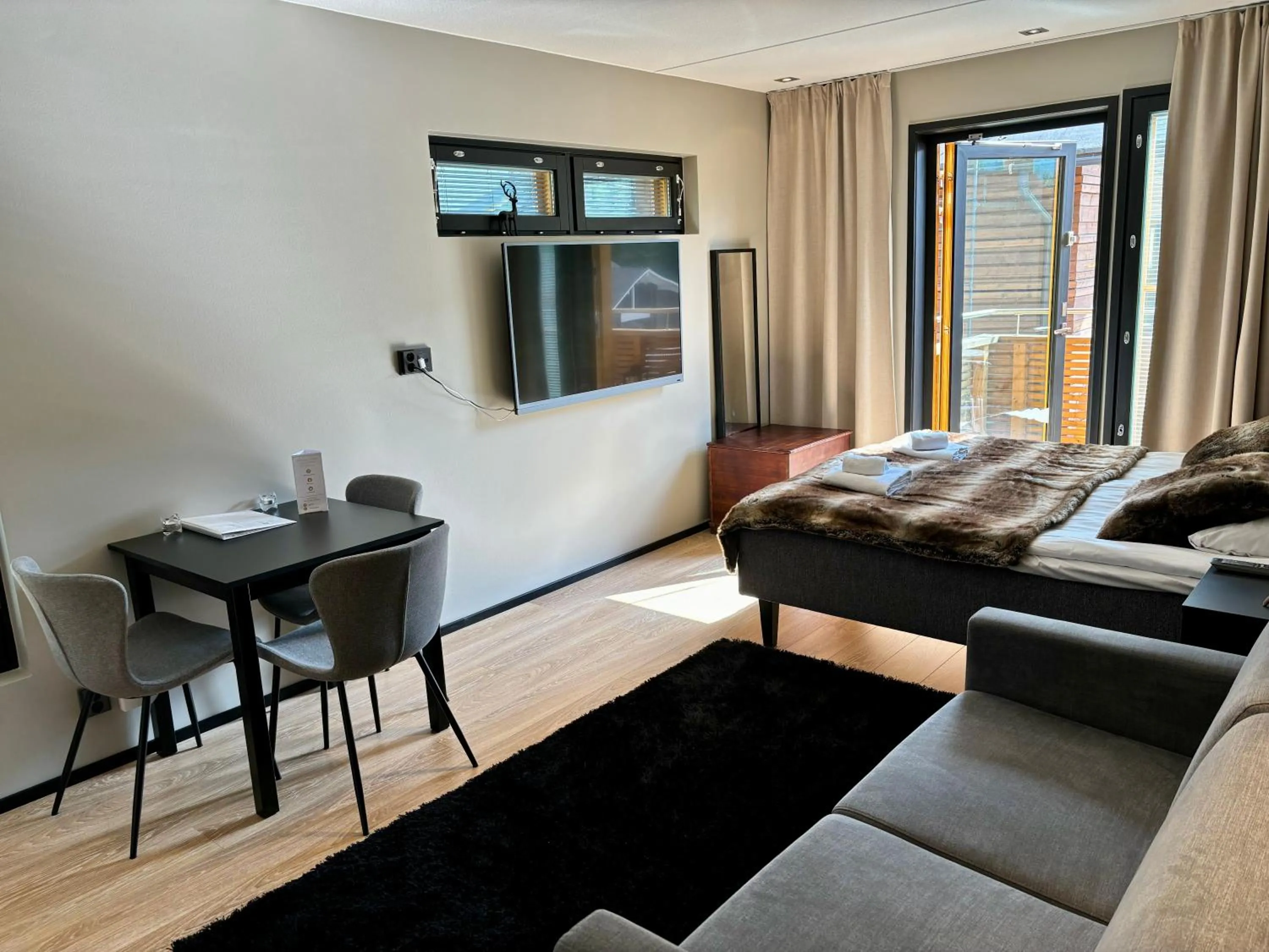 Photo of the whole room, Bed in Levi Suites Levi Gold