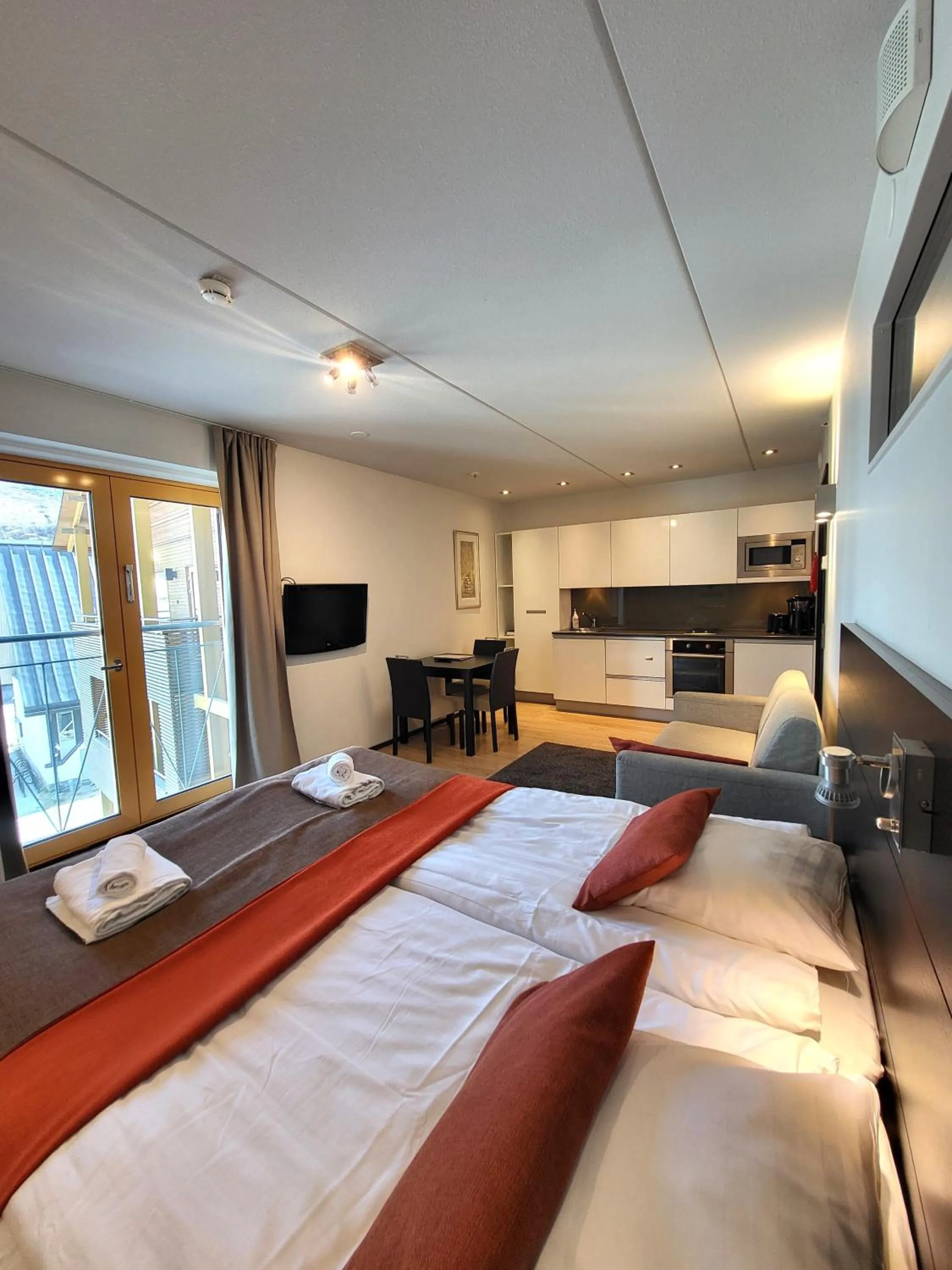 Photo of the whole room, Bed in Levi Suites Levi Gold