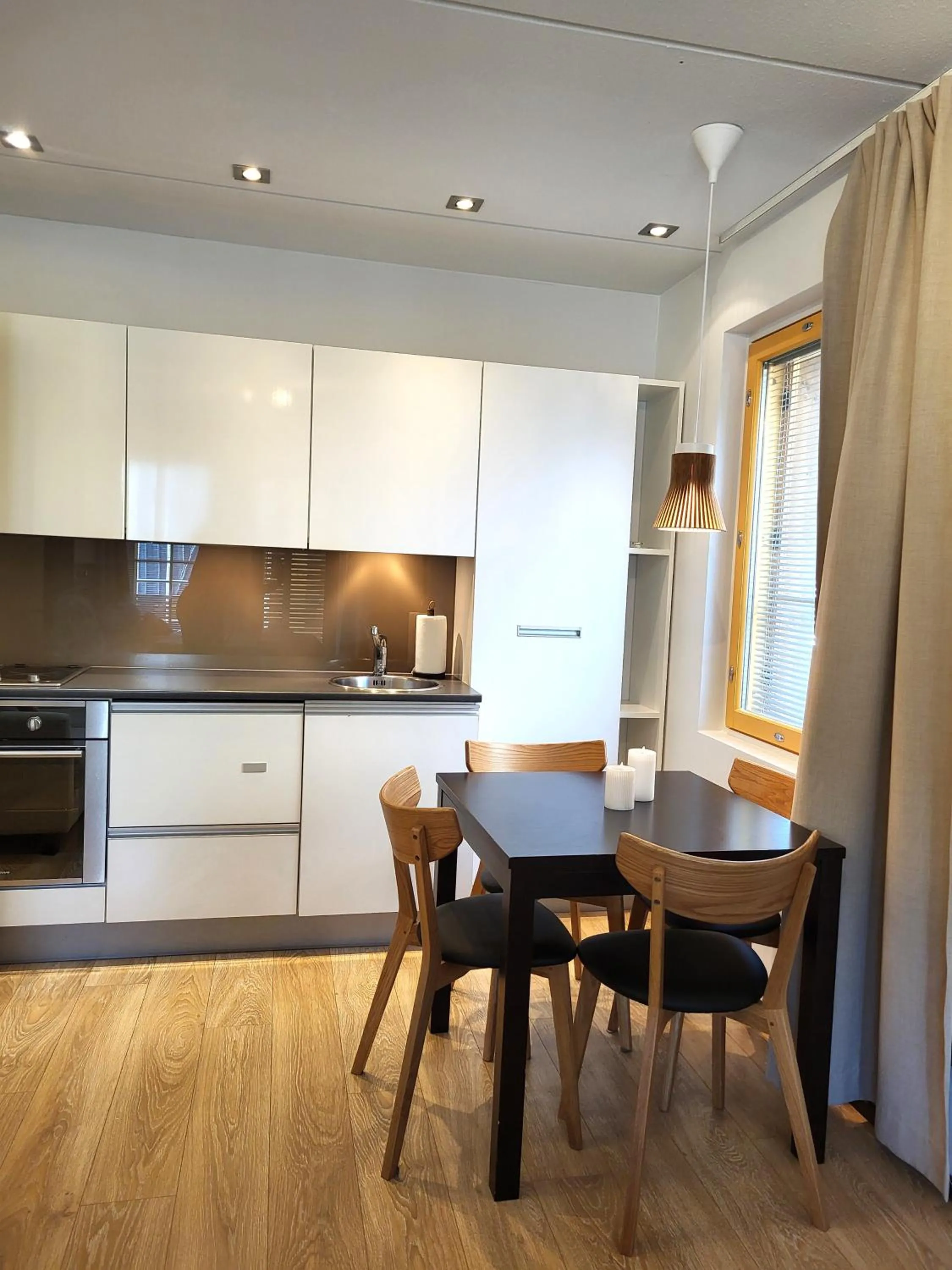 Dining area in Levi Suites Levi Gold