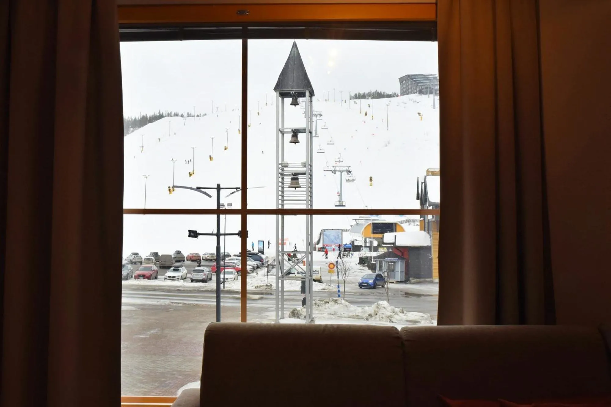 Mountain view in Levi Suites Levi Gold