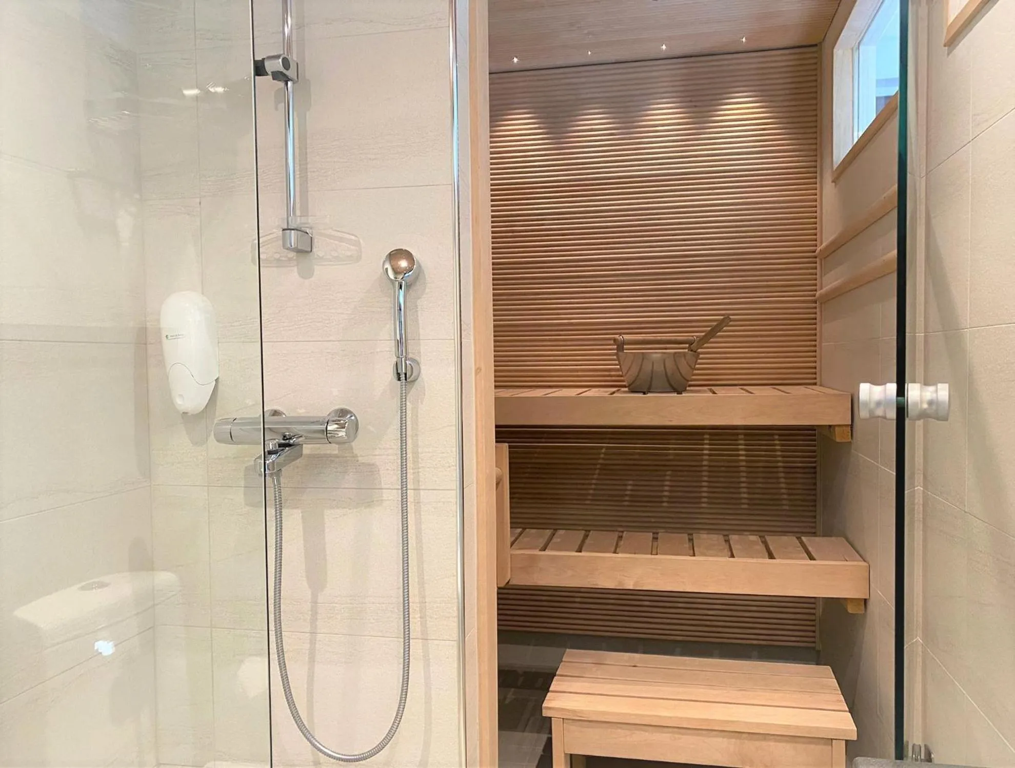 Sauna in Levi Suites Levi Gold