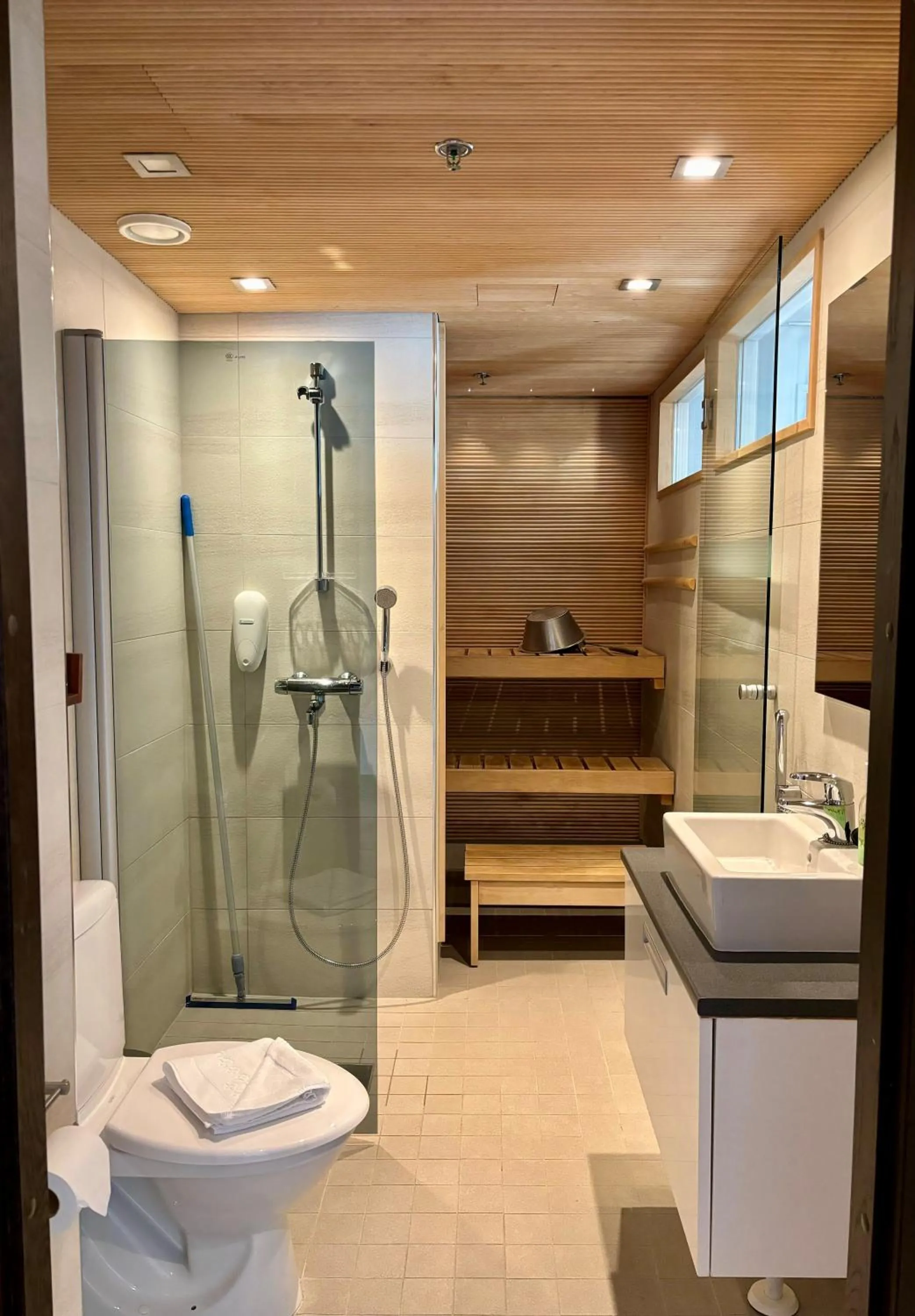 Bathroom in Levi Suites Levi Gold