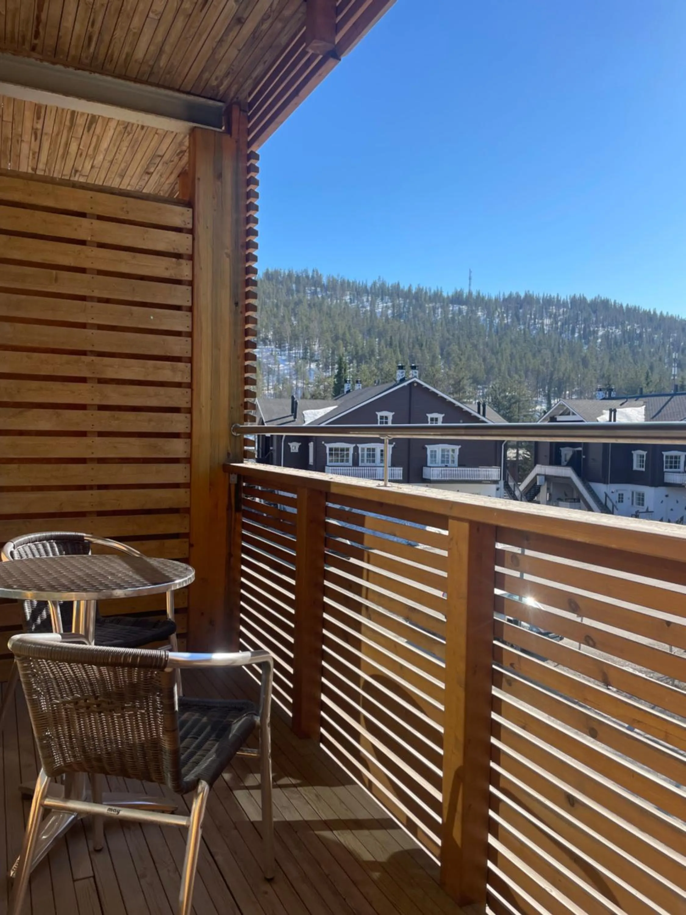 Patio in Levi Suites Levi Gold