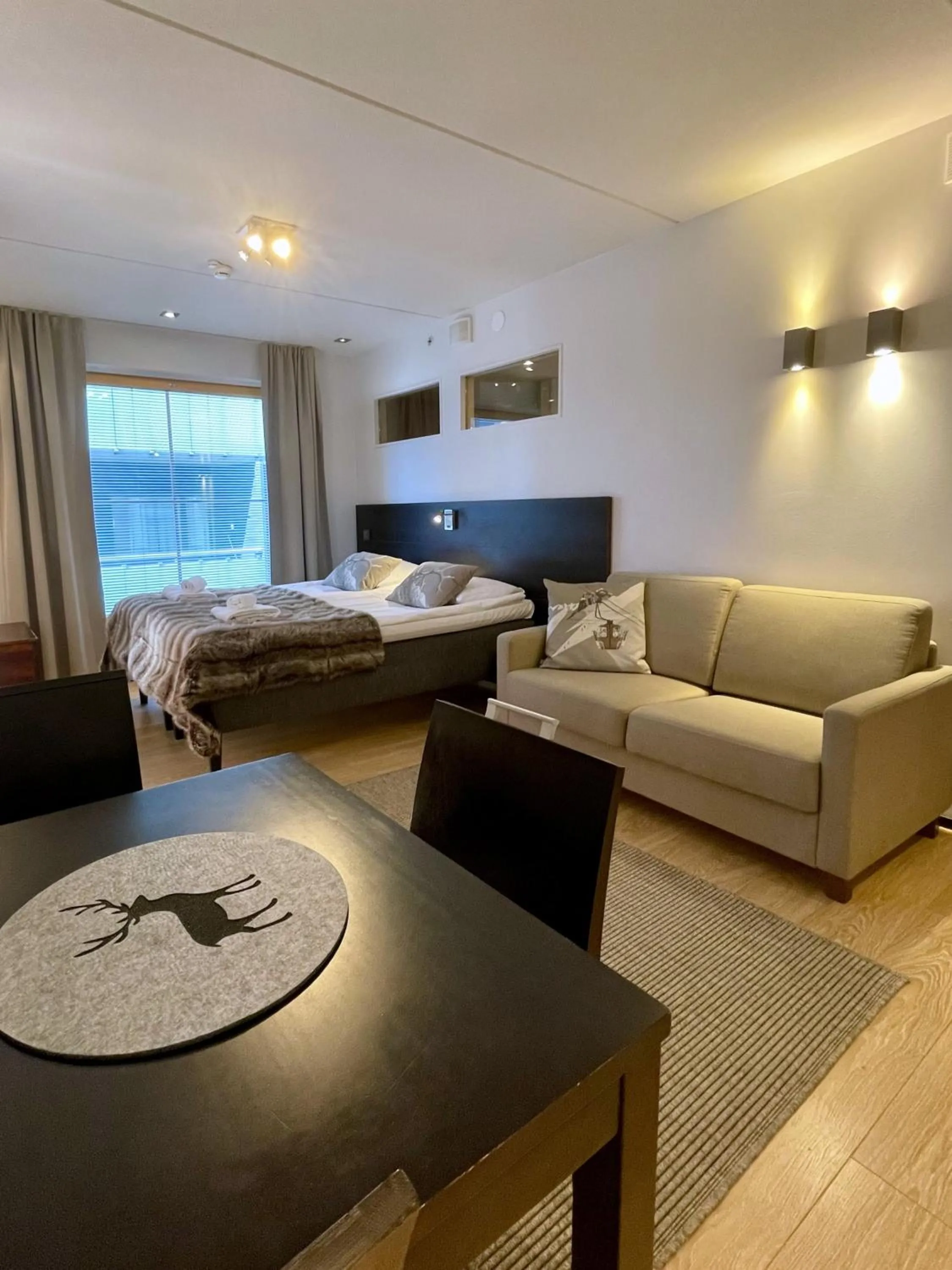 Photo of the whole room, Bed in Levi Suites Levi Gold
