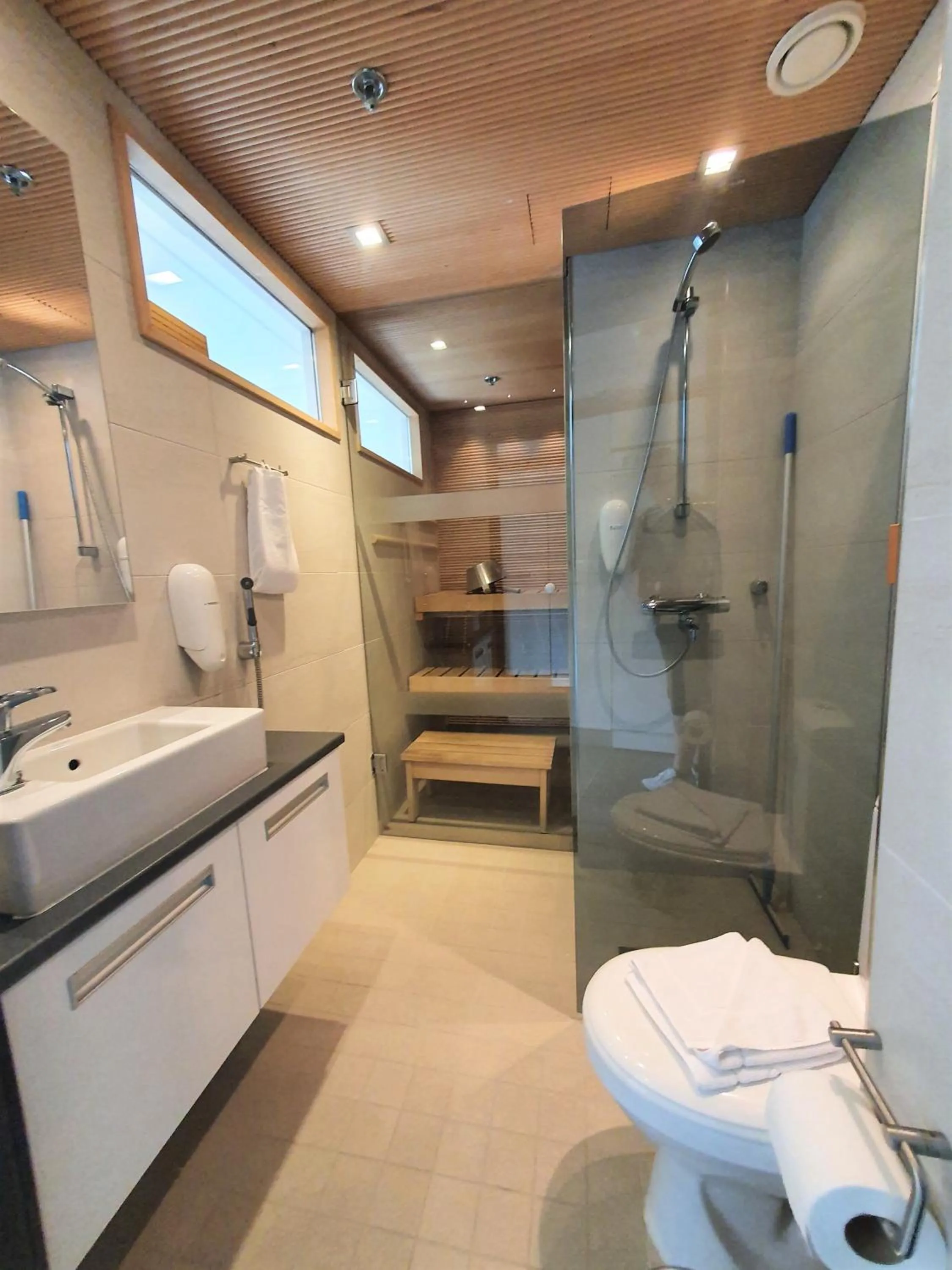 Sauna in Levi Suites Levi Gold