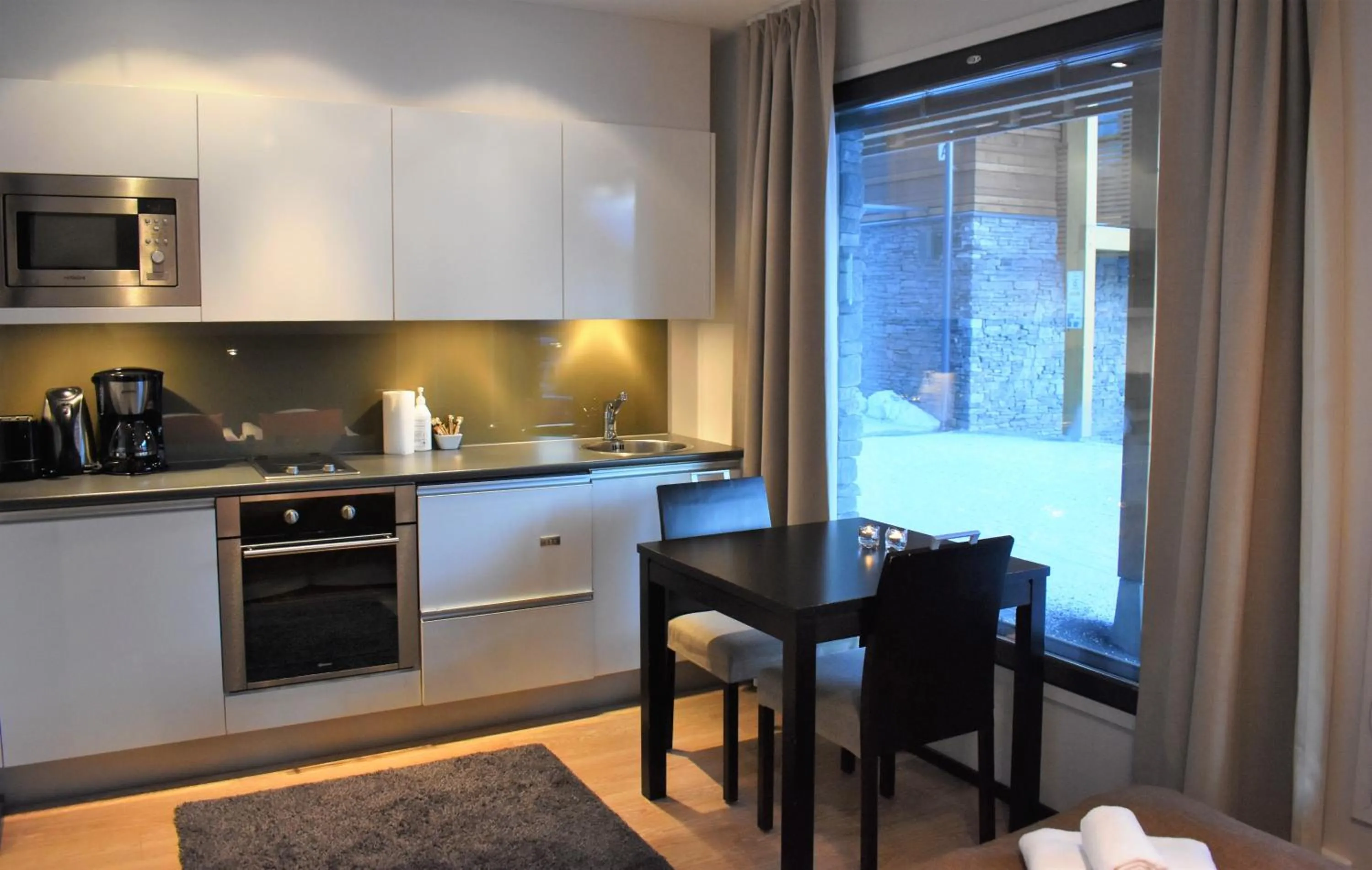 Kitchen or kitchenette in Levi Suites Levi Gold