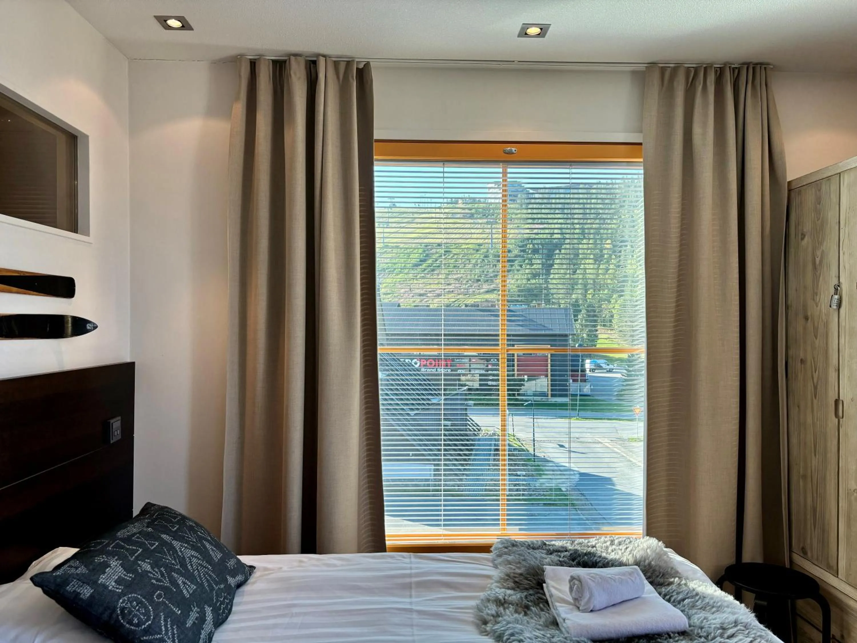 View (from property/room), Bed in Levi Suites Levi Gold