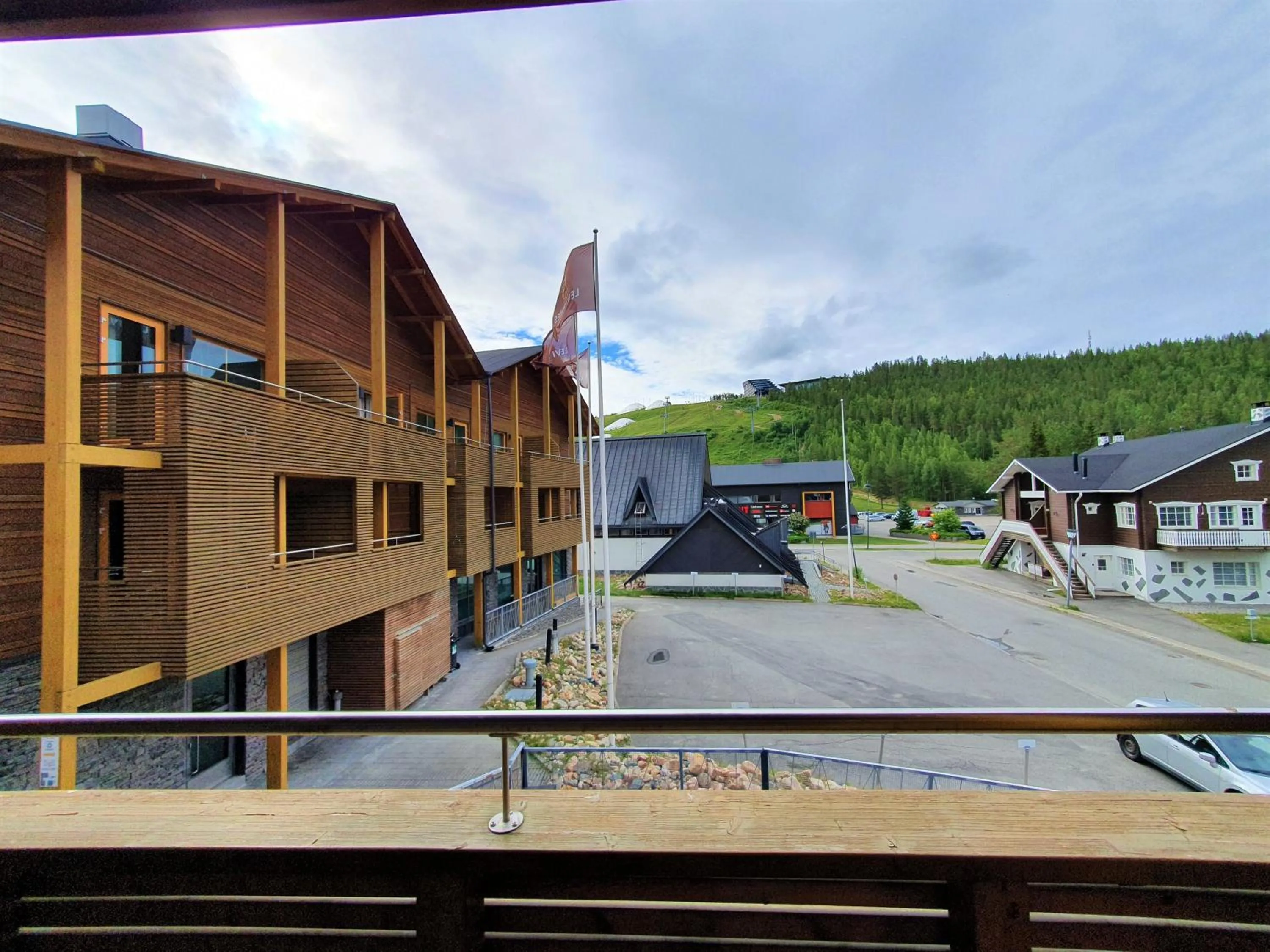 Mountain view in Levi Suites Levi Gold