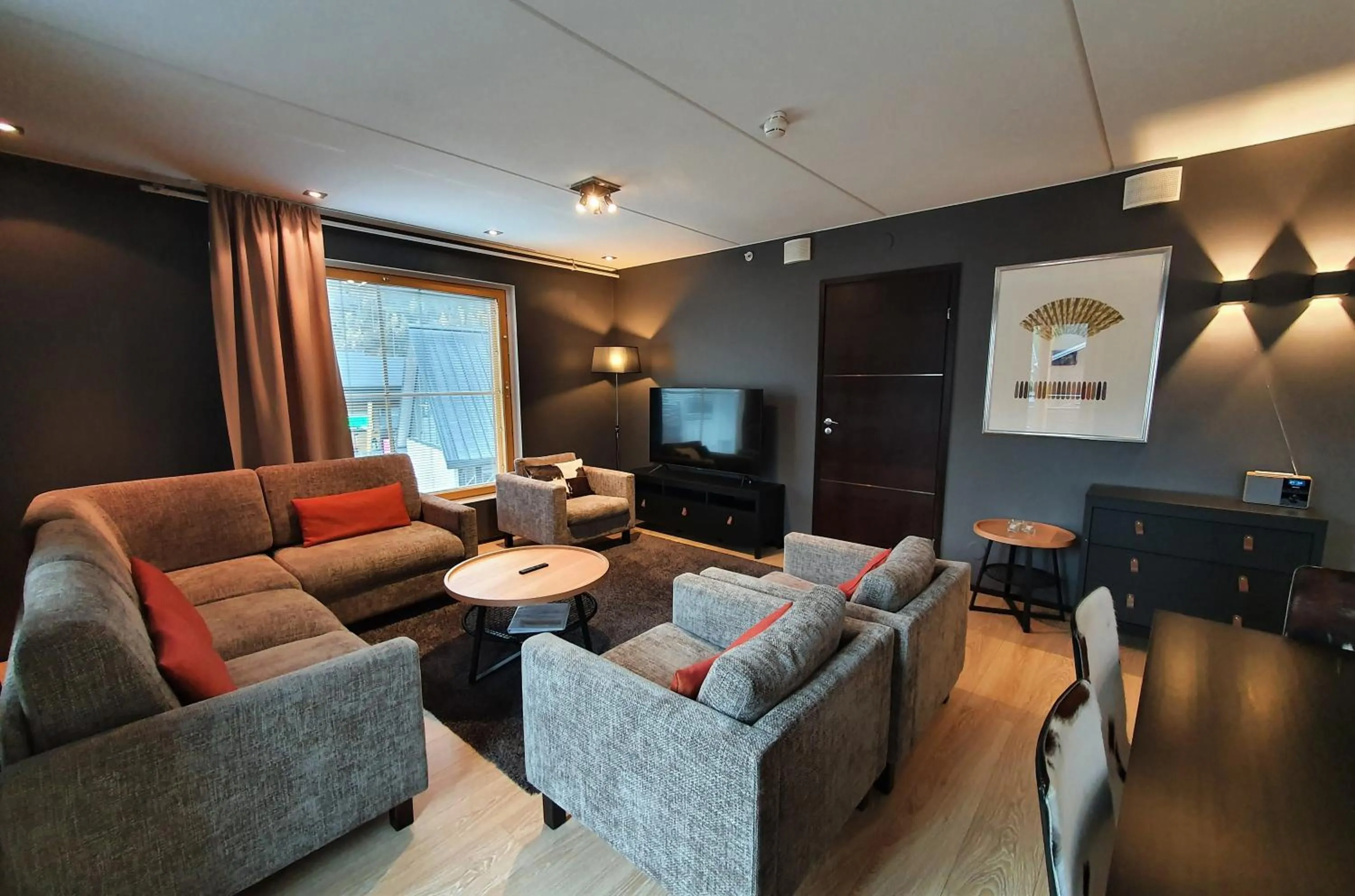 Living room in Levi Suites Levi Gold