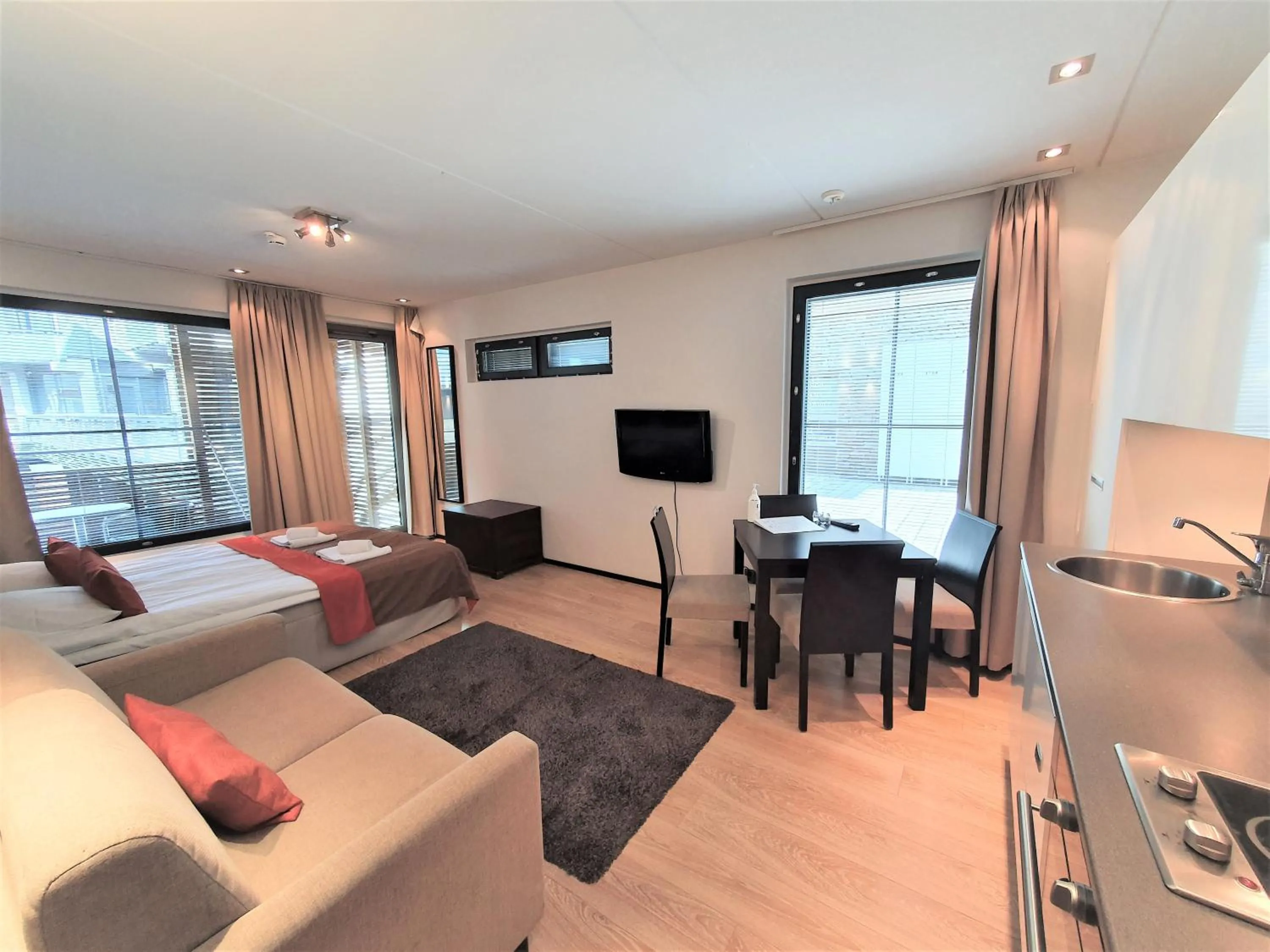 Photo of the whole room, Bed in Levi Suites Levi Gold