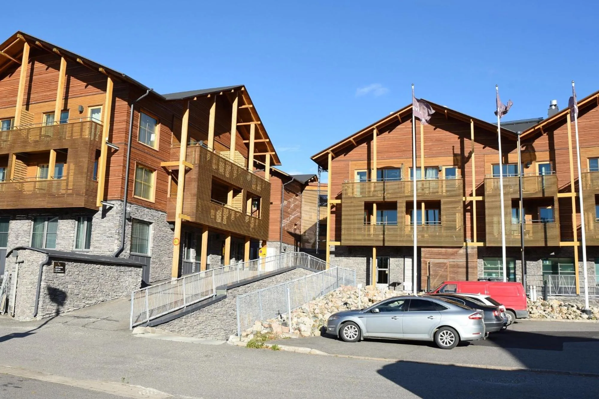 Property building in Levi Suites Levi Gold