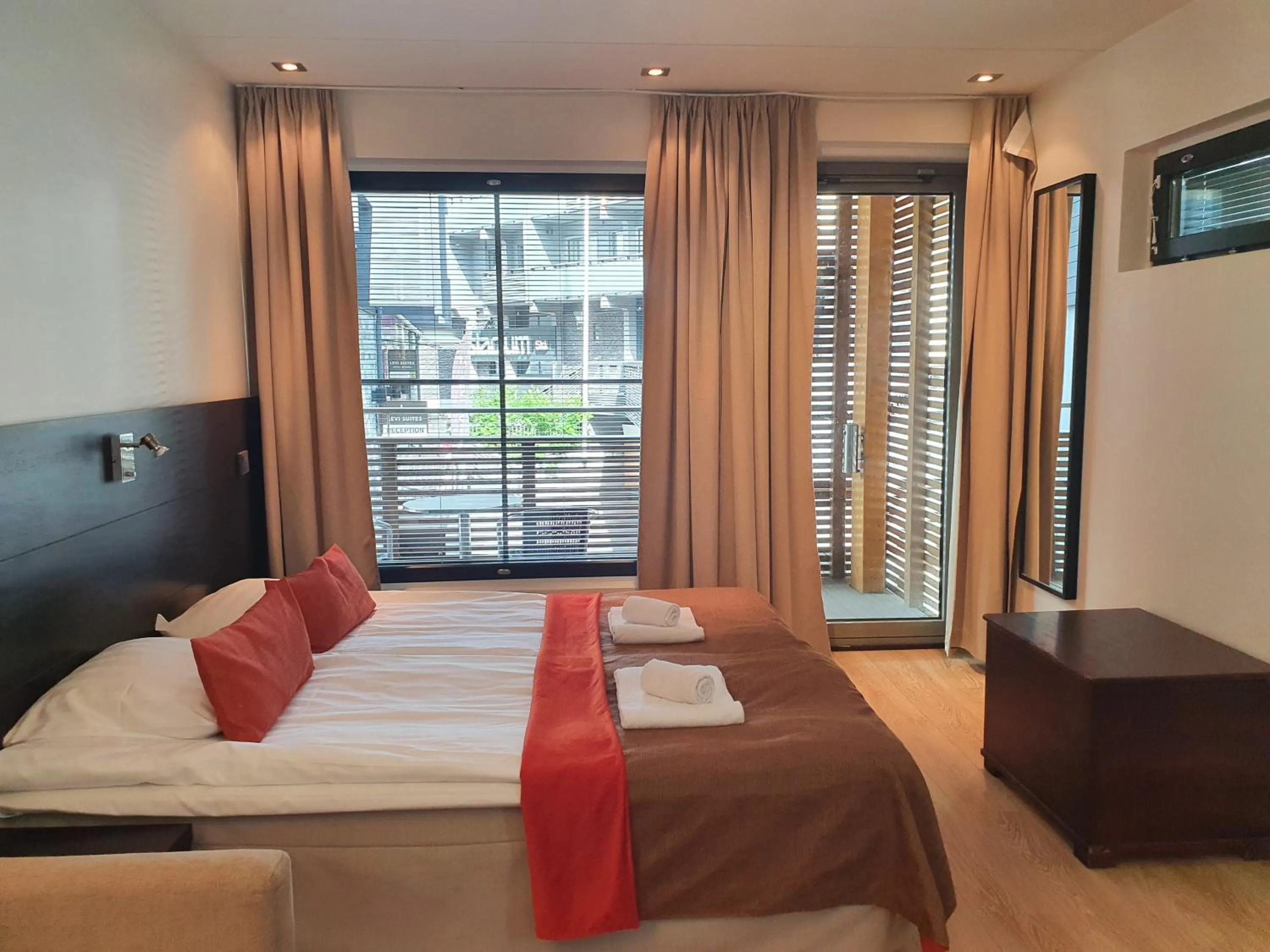 Bed in Levi Suites Levi Gold