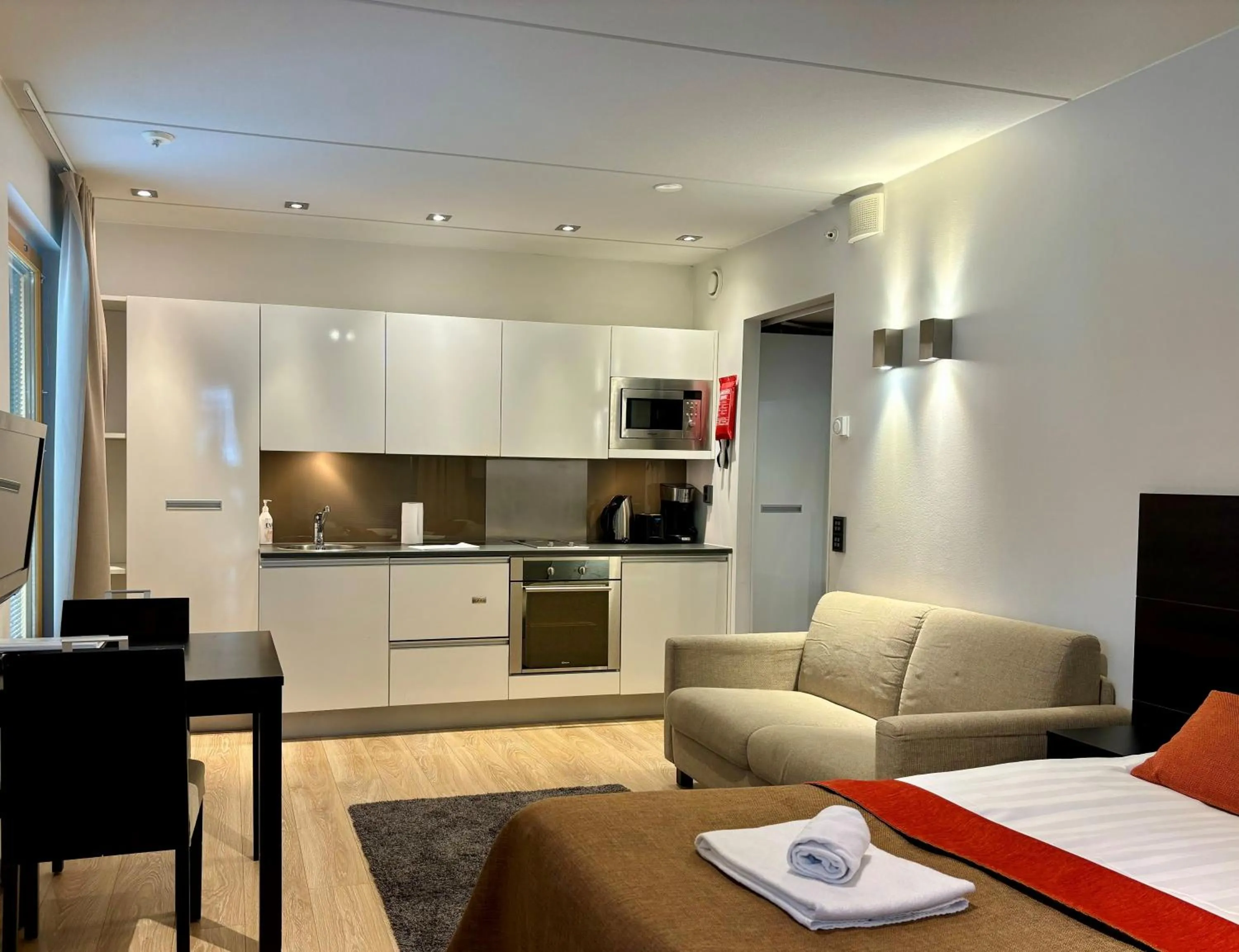 Kitchen or kitchenette in Levi Suites Levi Gold