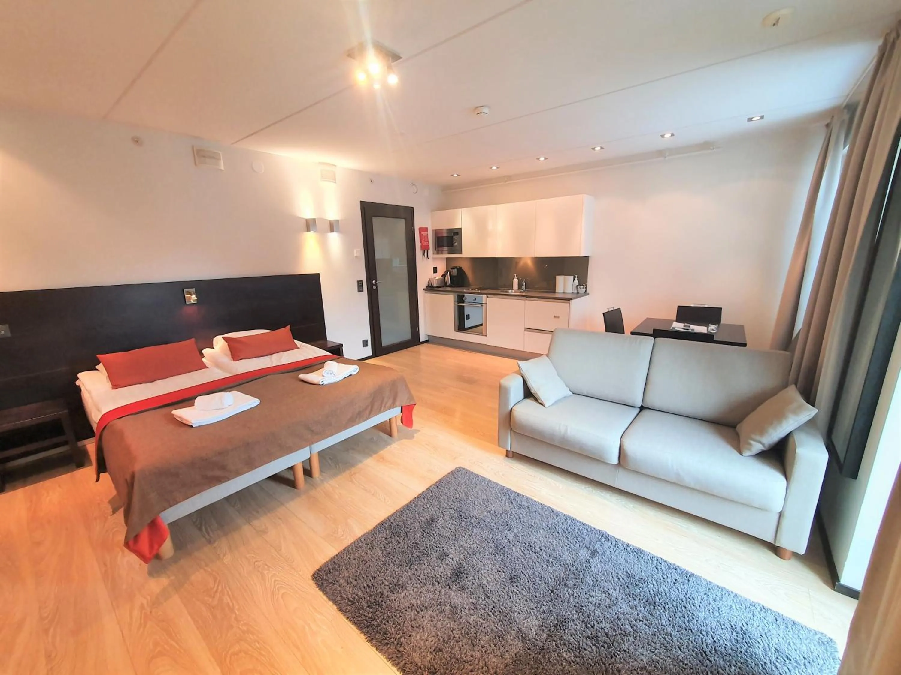 Photo of the whole room, Bed in Levi Suites Levi Gold