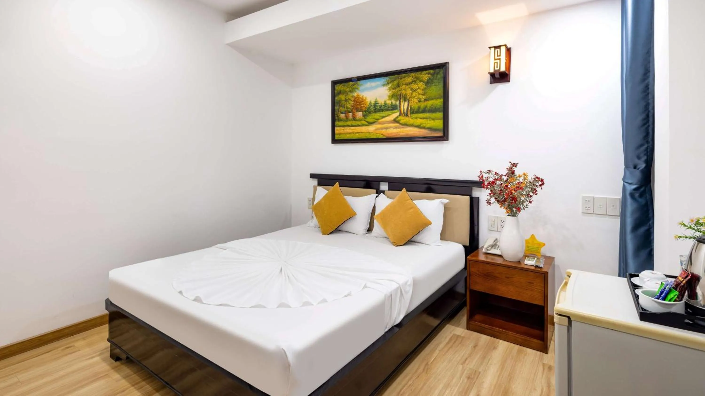 Bed in The Summer Hotel