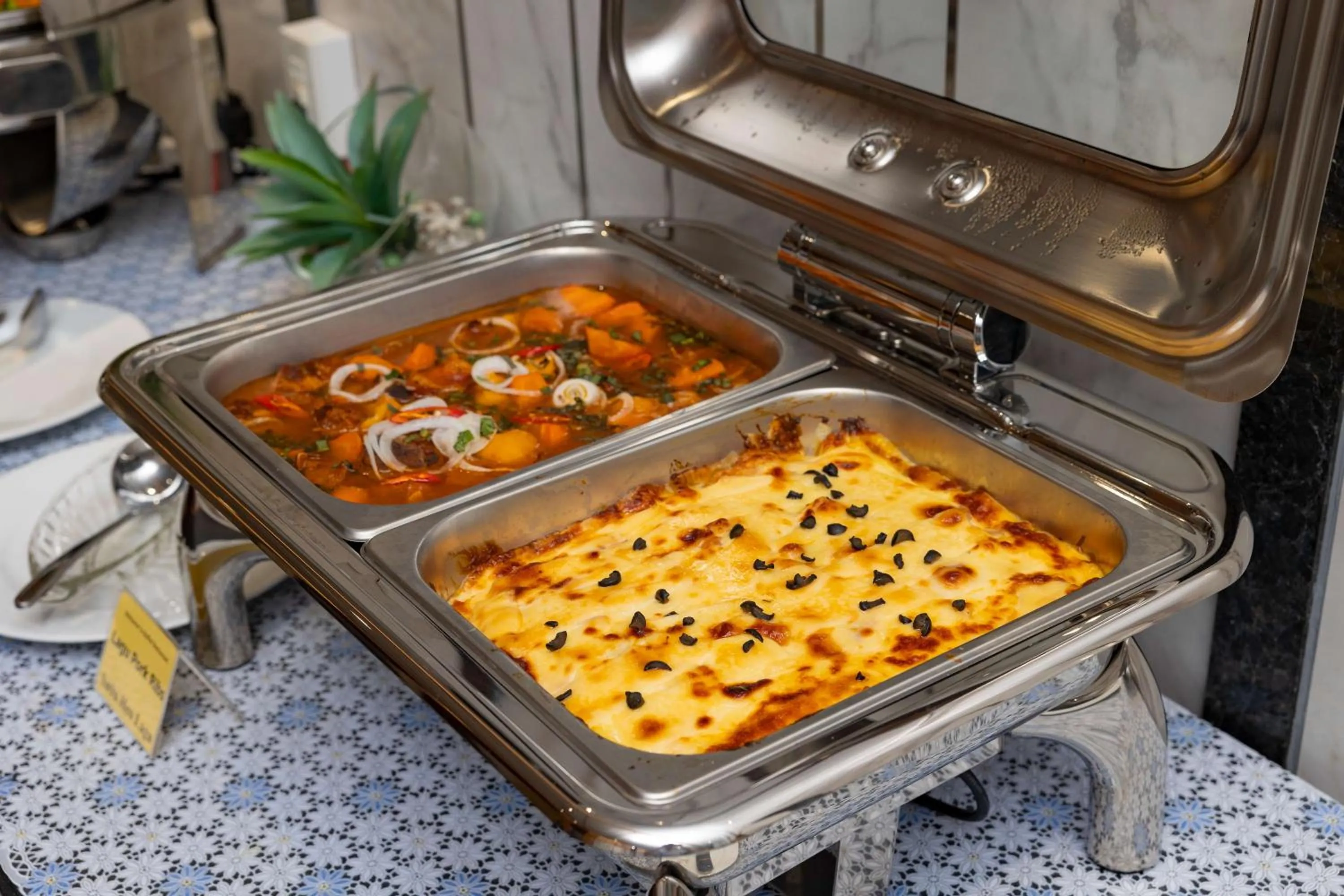 Buffet breakfast in The Summer Hotel