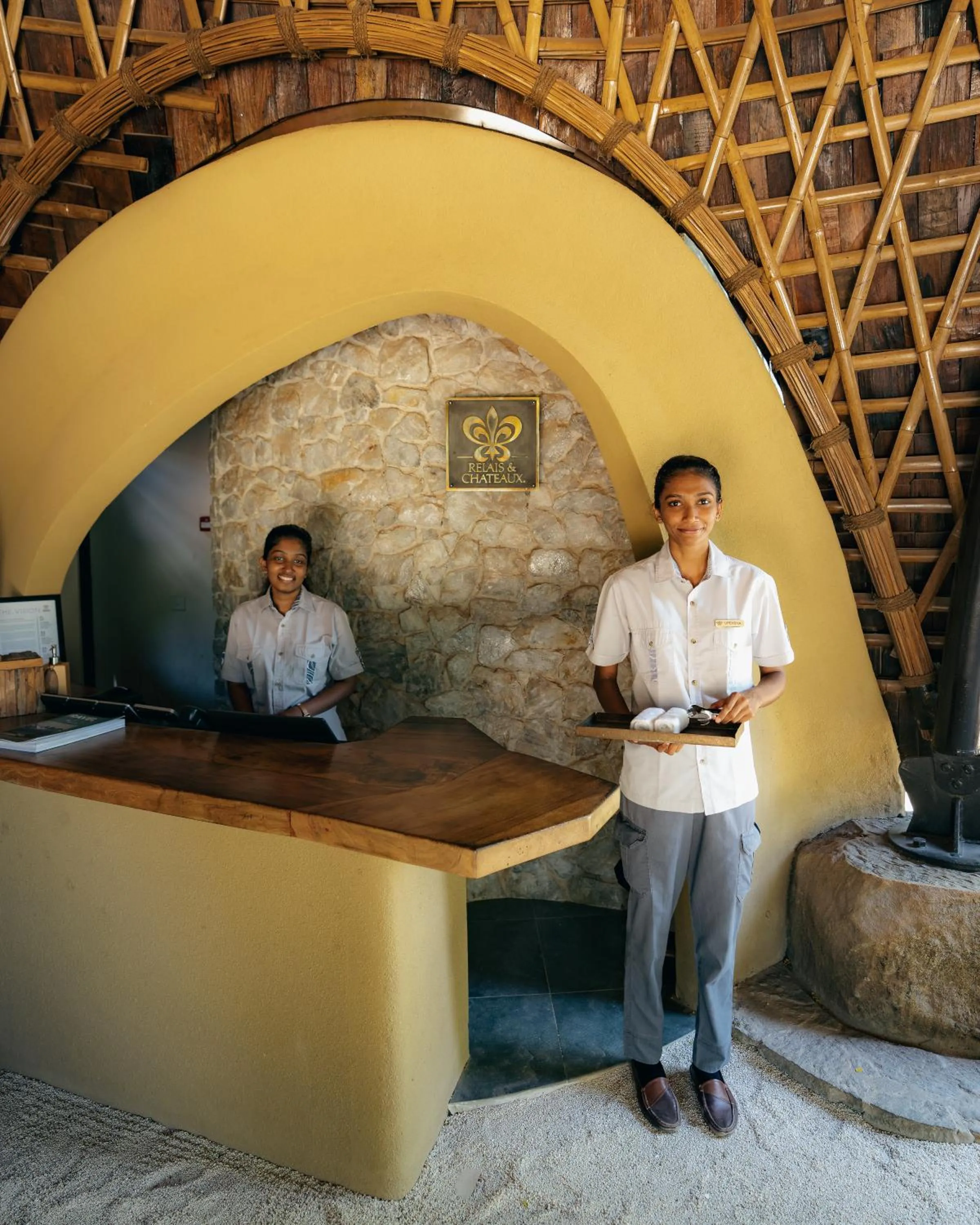 Lobby or reception in Wild Coast Tented Lodge - Relais and Chateaux - All Inclusive