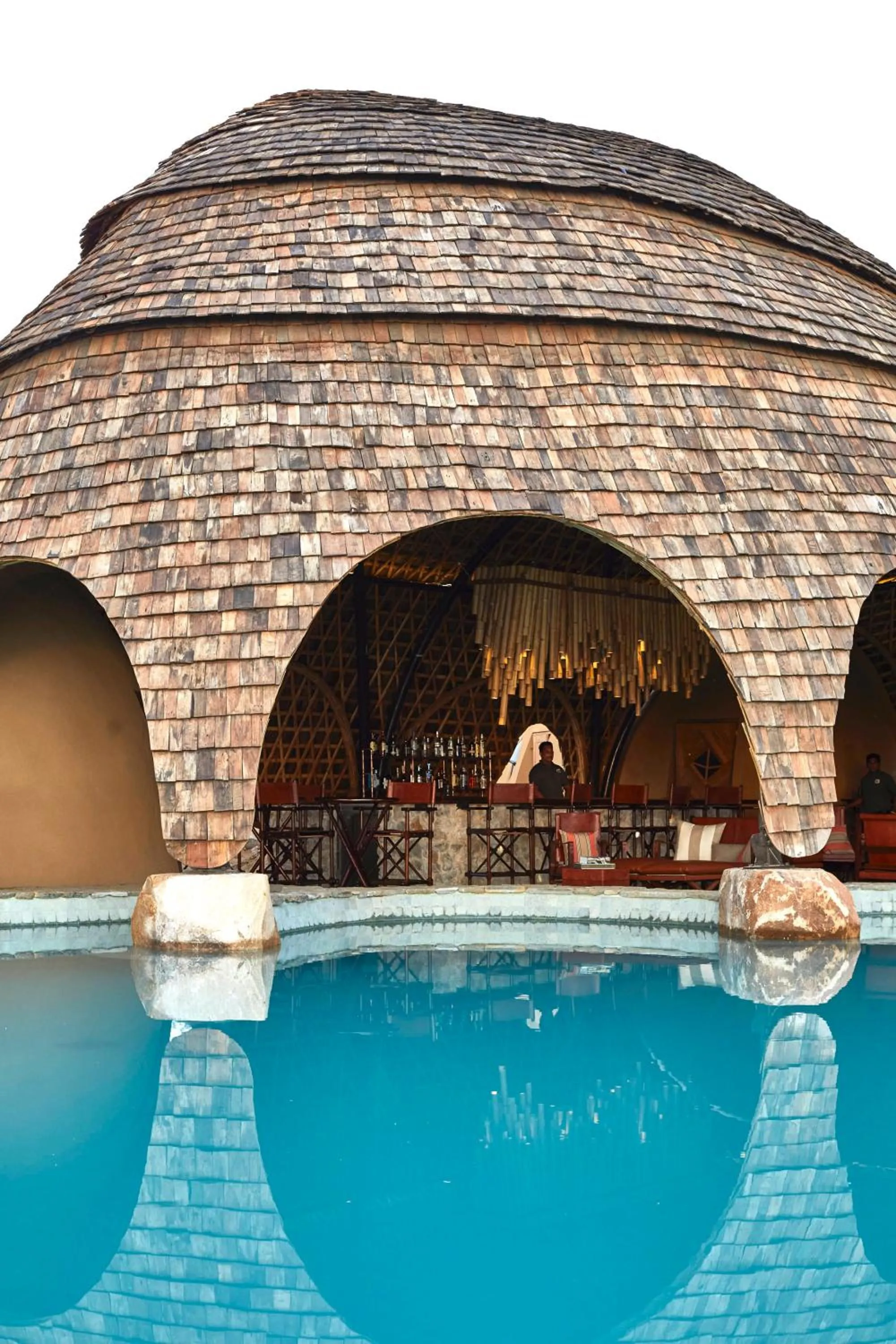 Swimming pool in Wild Coast Tented Lodge - Relais and Chateaux - All Inclusive