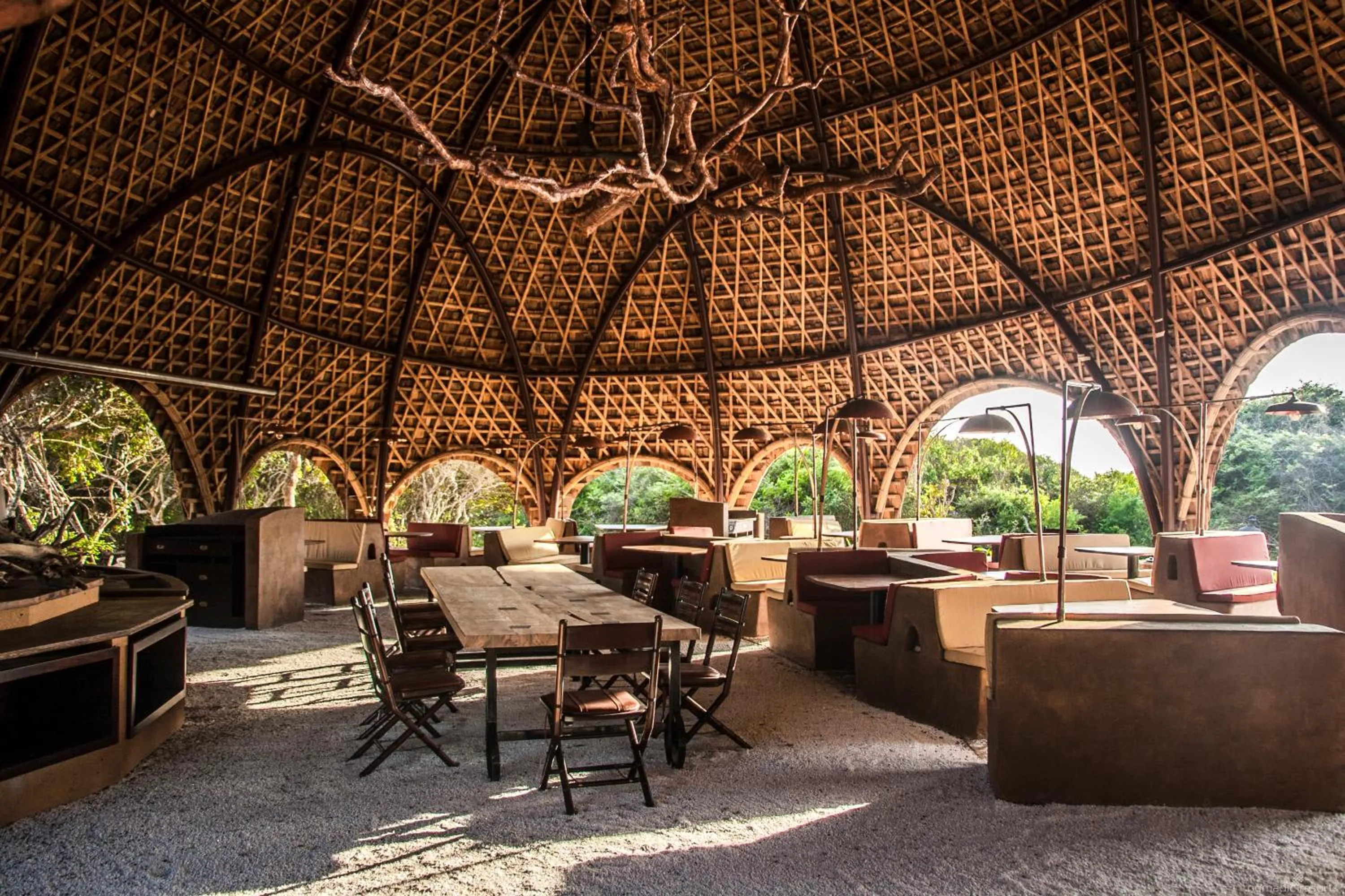 Restaurant/places to eat in Wild Coast Tented Lodge - Relais and Chateaux - All Inclusive