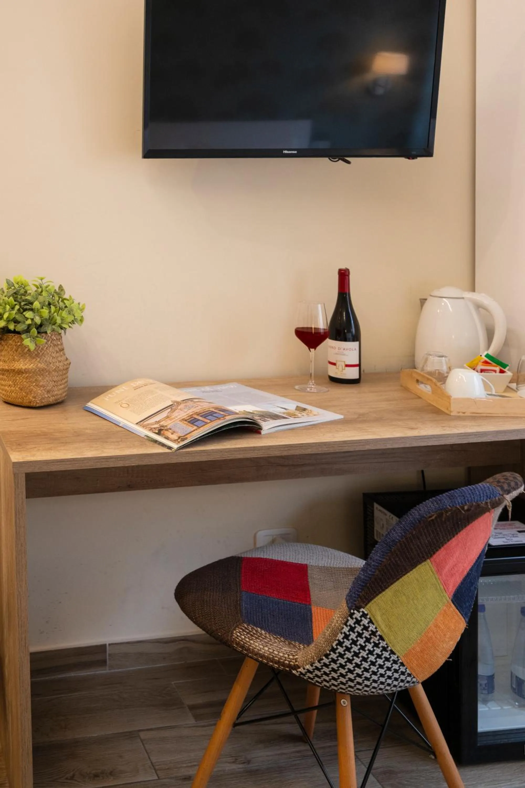 TV and multimedia in Quinto Stabile Rooms&Suite