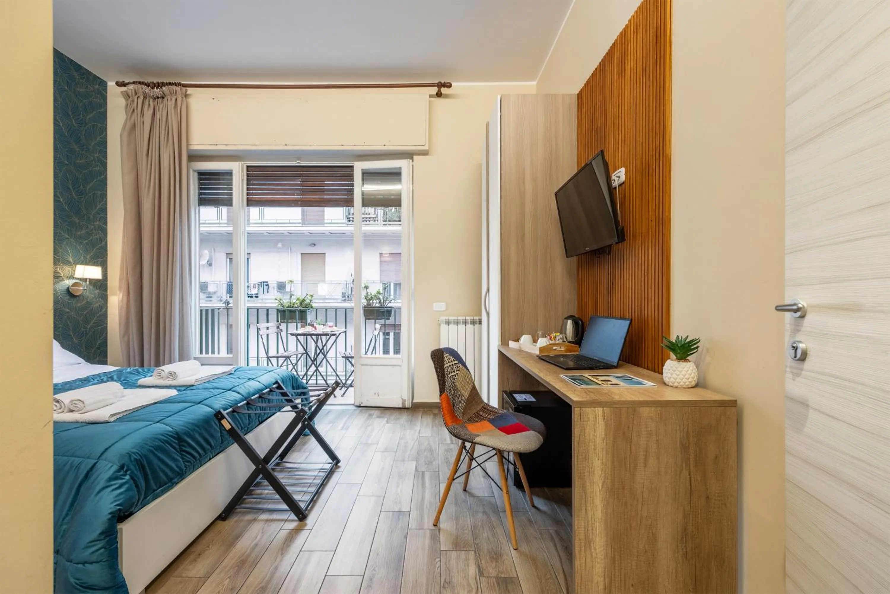 Bed in Quinto Stabile Rooms&Suite