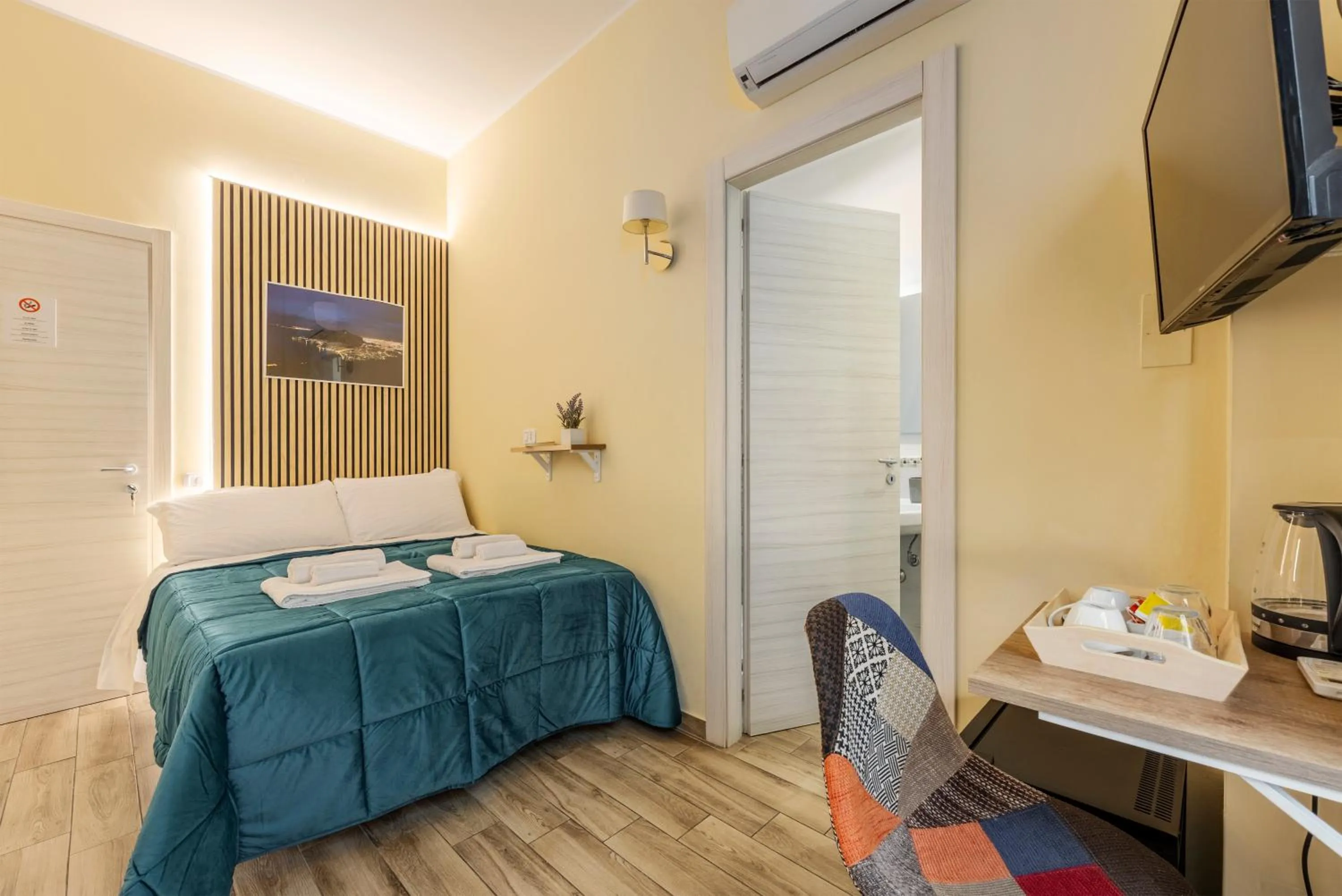 Bed in Quinto Stabile Rooms&Suite