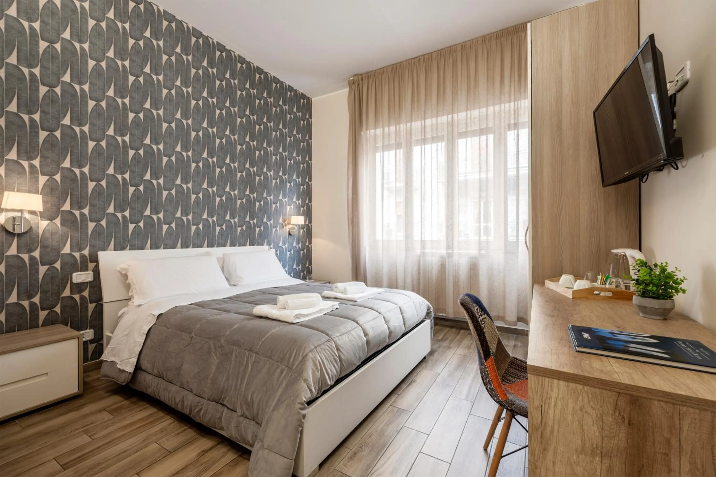 Bed in Quinto Stabile Rooms&Suite