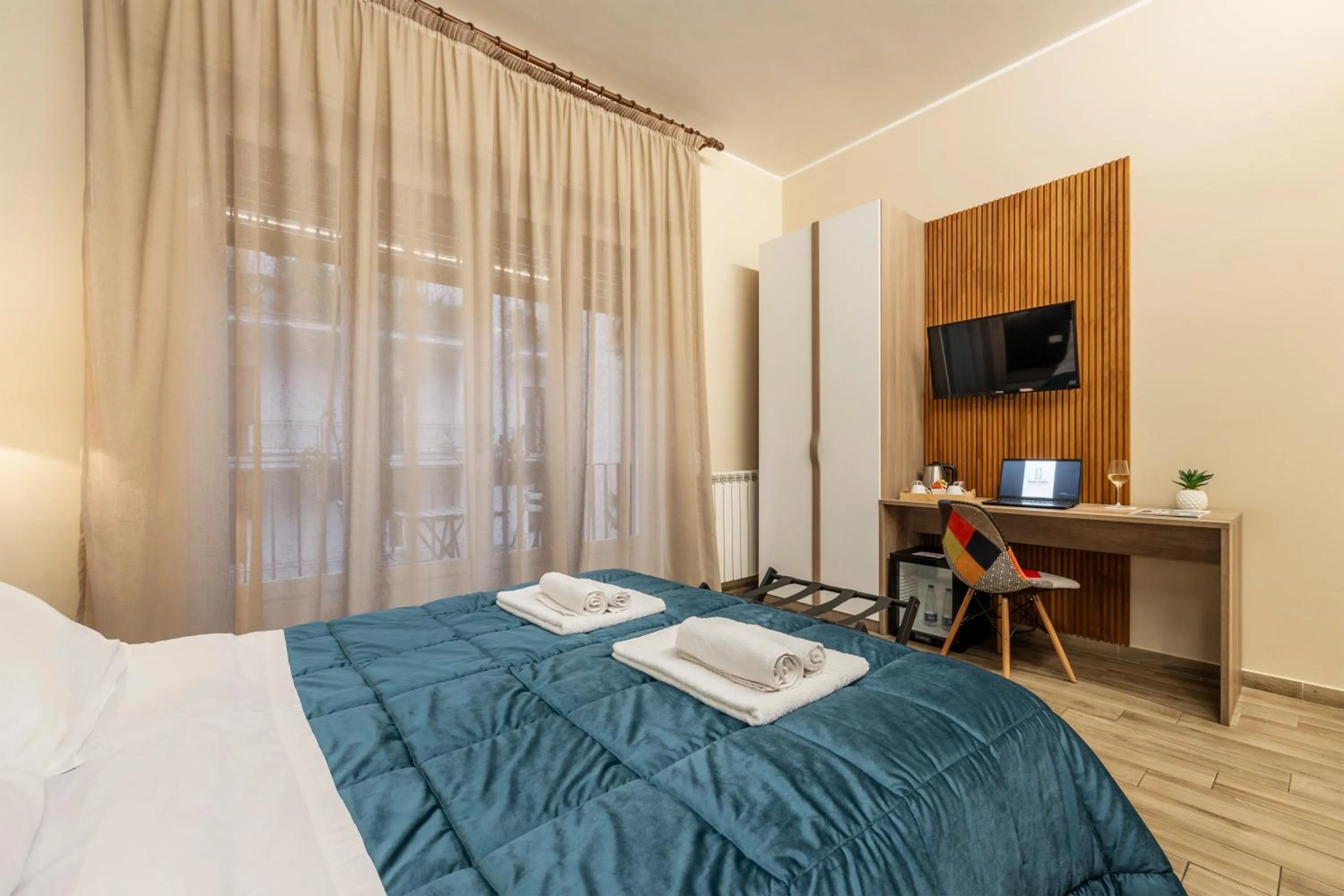 Bed in Quinto Stabile Rooms&Suite