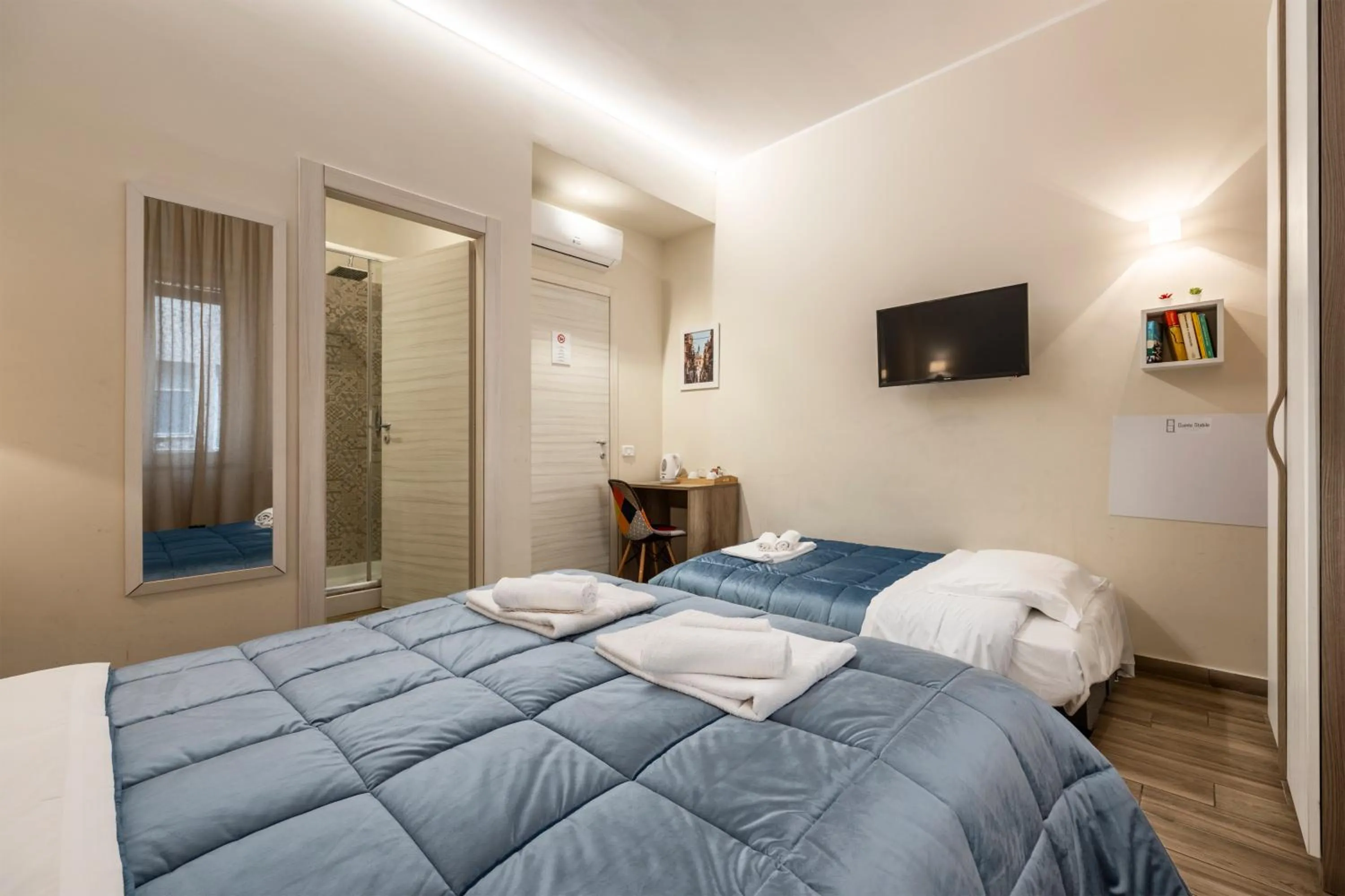 Bed in Quinto Stabile Rooms&Suite