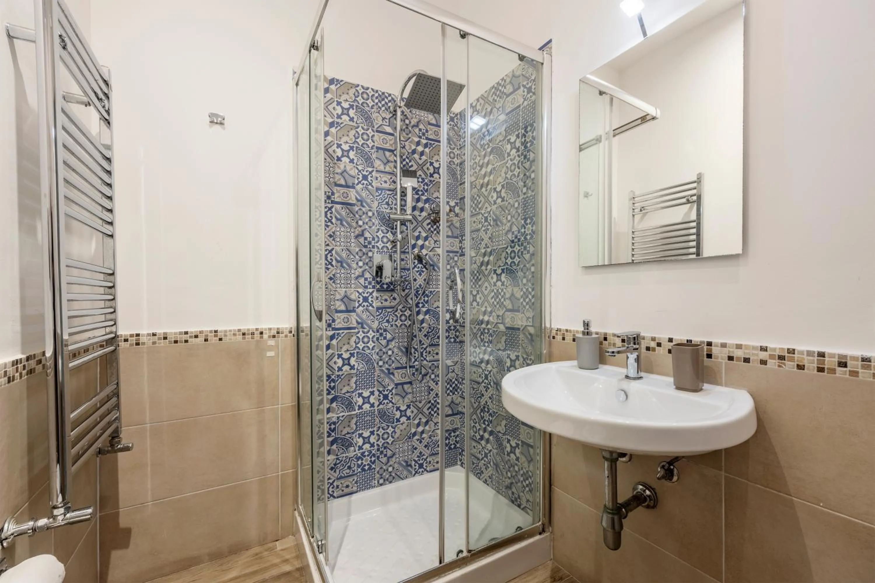 Shower in Quinto Stabile Rooms&Suite