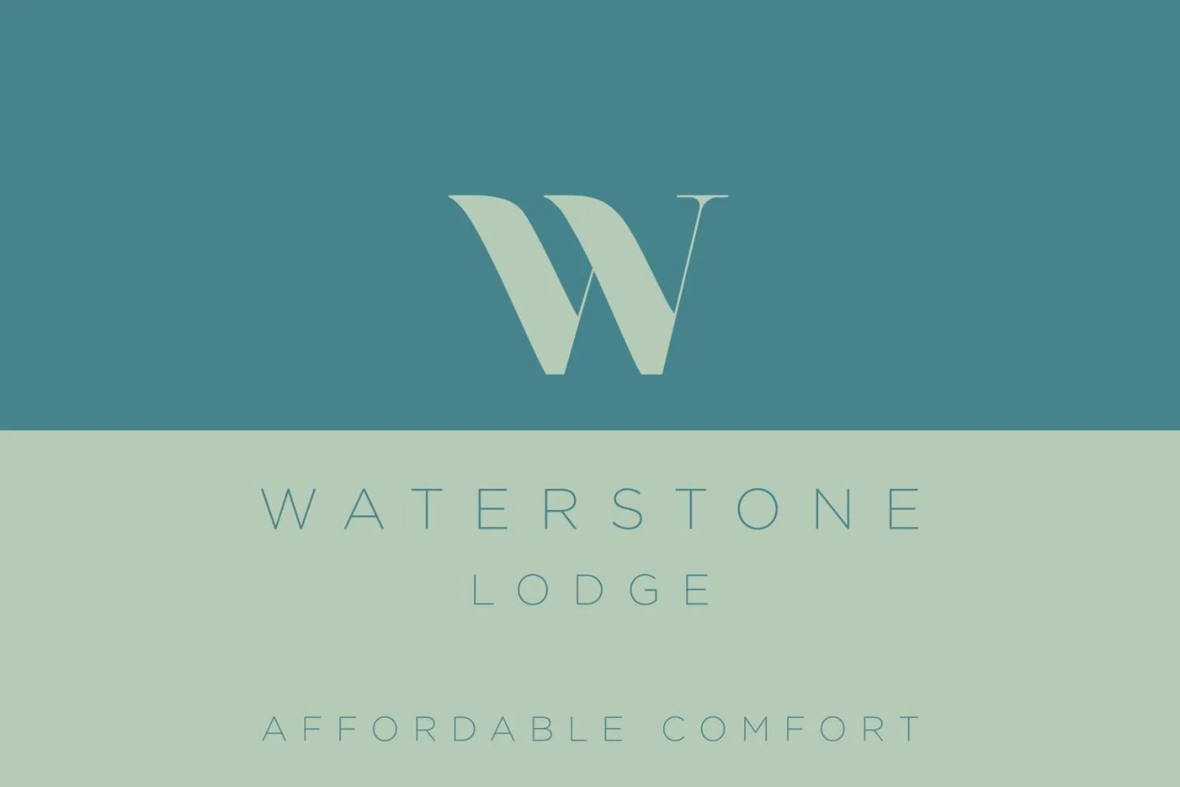 Property logo or sign in Waterstone Lodge