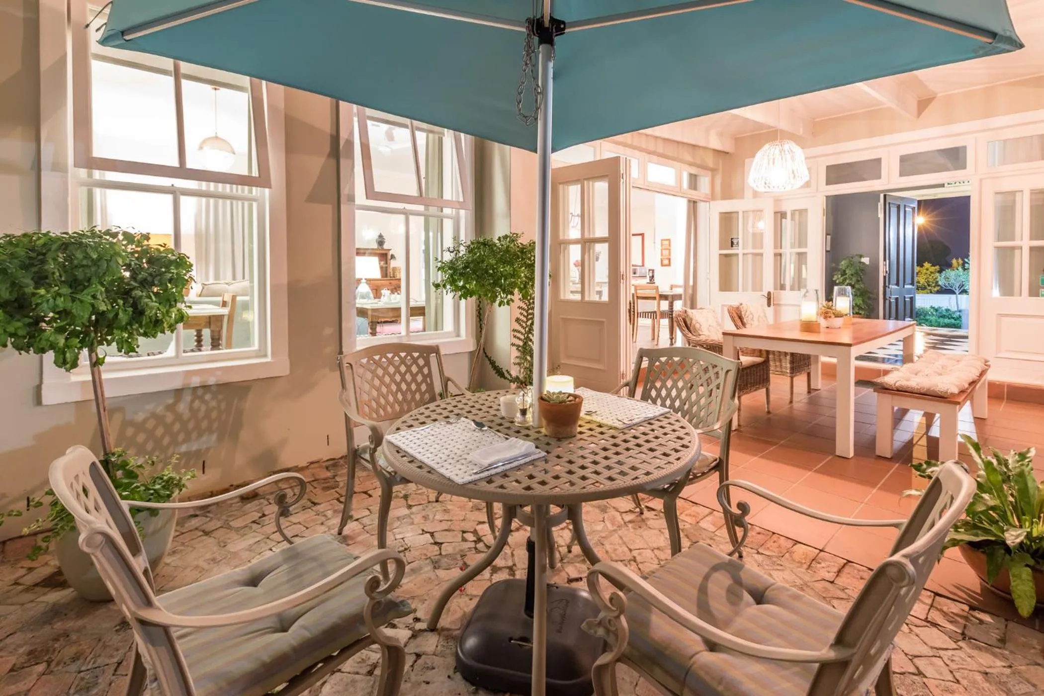 Patio in Waterstone Lodge