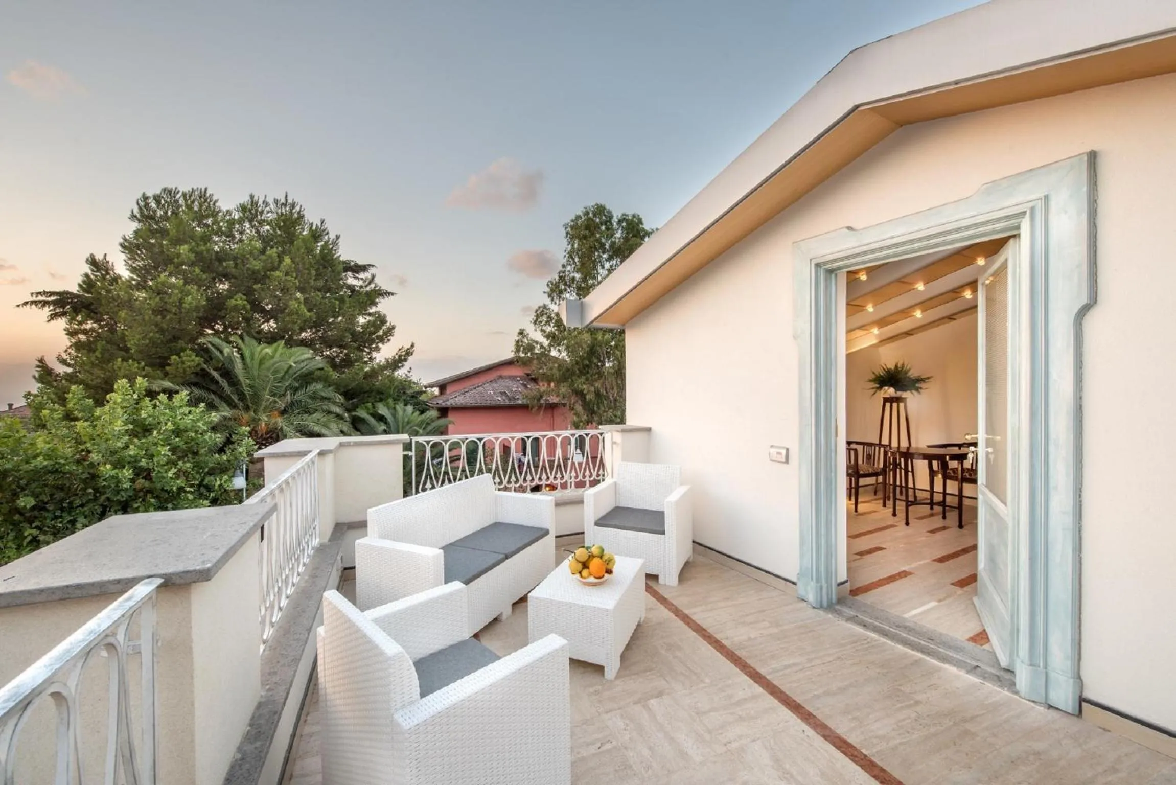 Patio in Don Antonino Relais