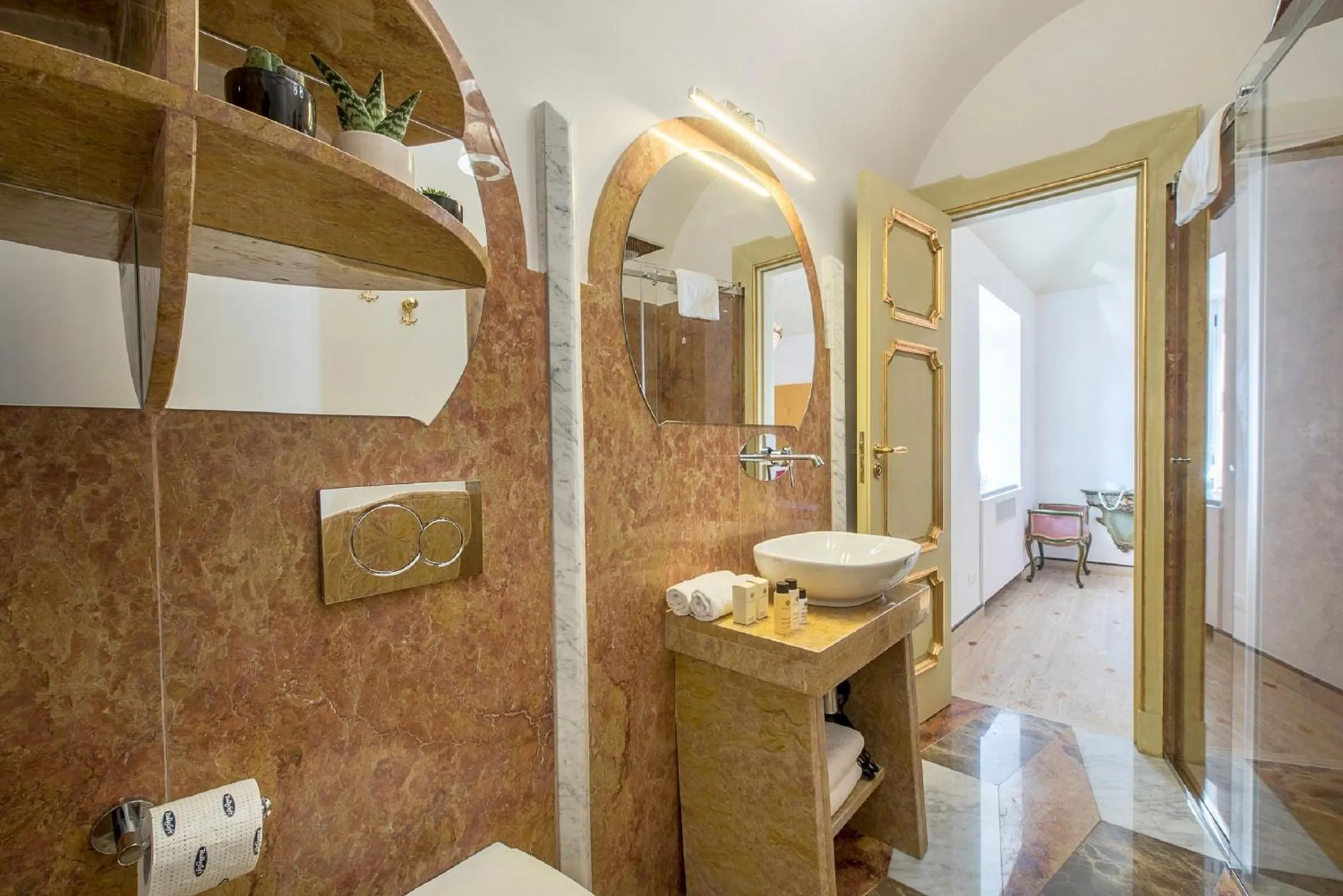 Bathroom in Don Antonino Relais