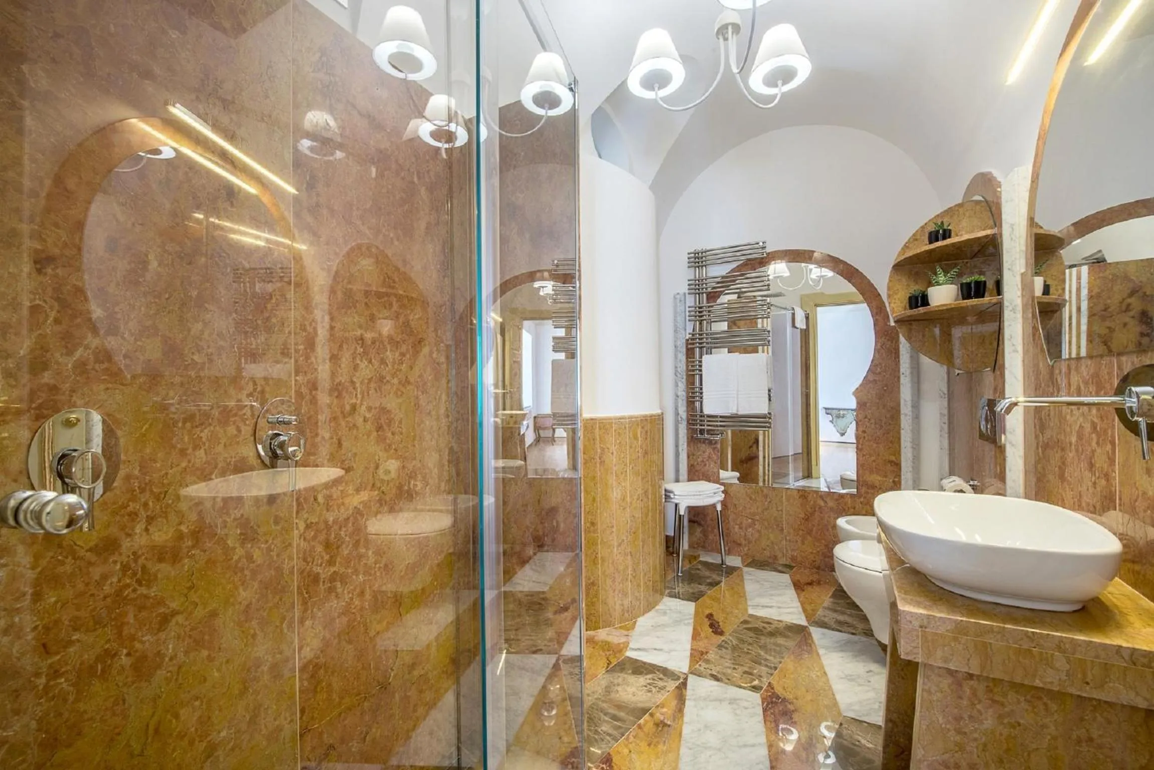 Bathroom in Don Antonino Relais