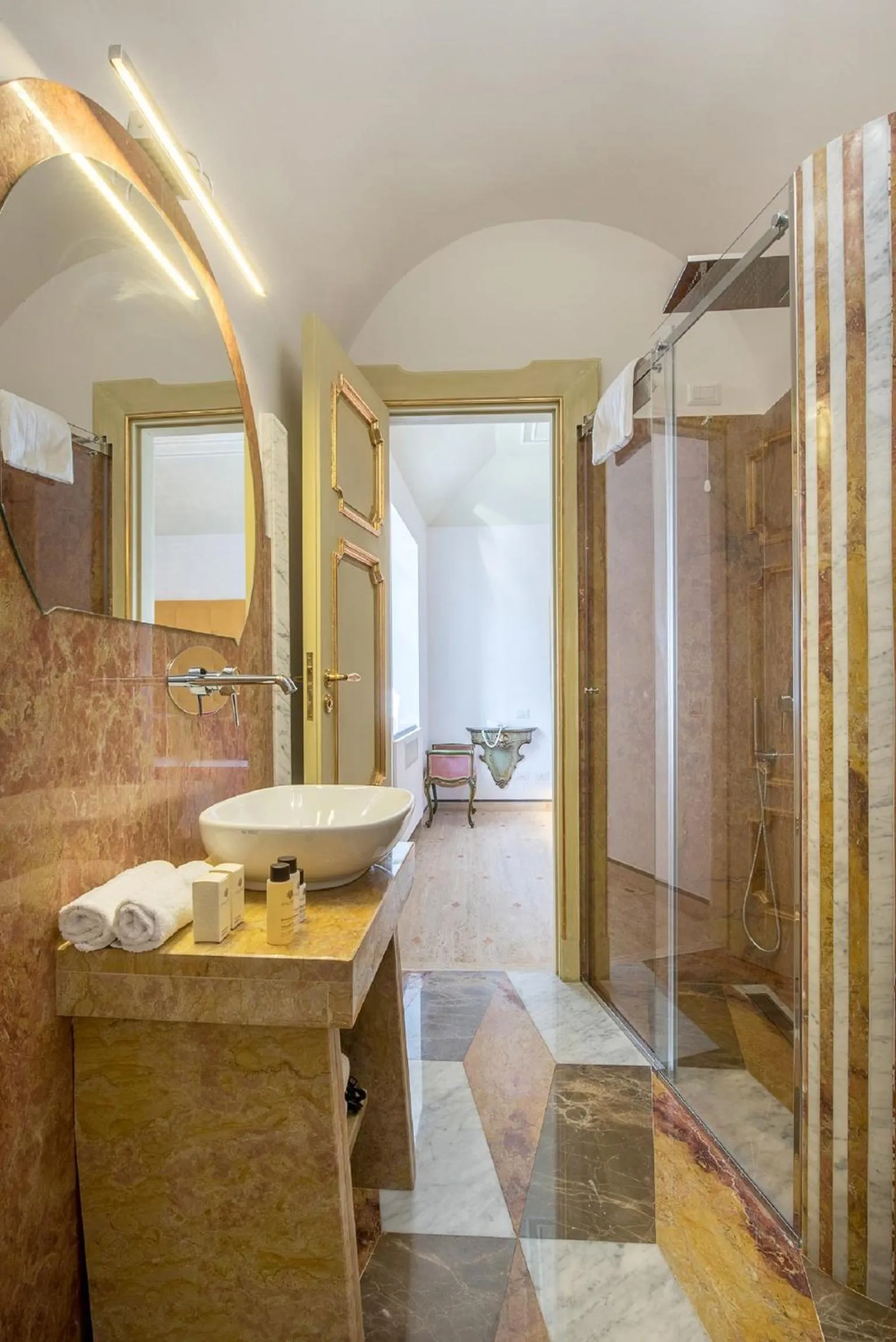 Bathroom in Don Antonino Relais