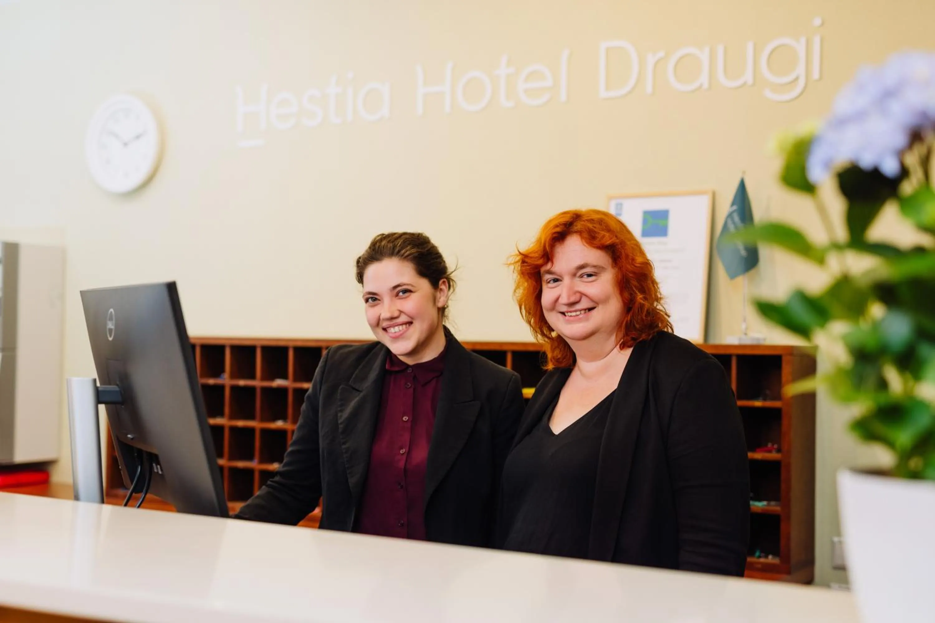 Lobby or reception in Hestia Hotel Draugi