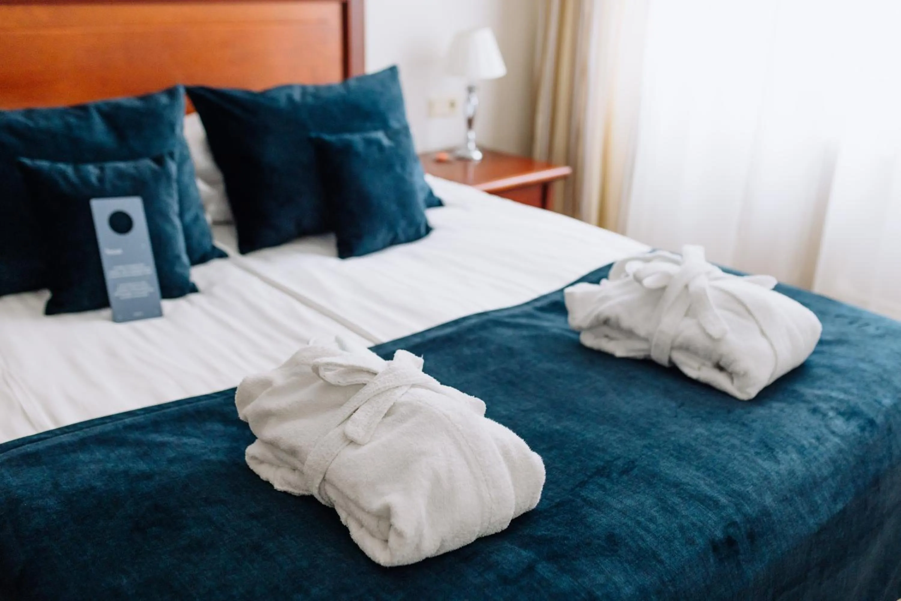 Bedroom, Bed in Hestia Hotel Draugi