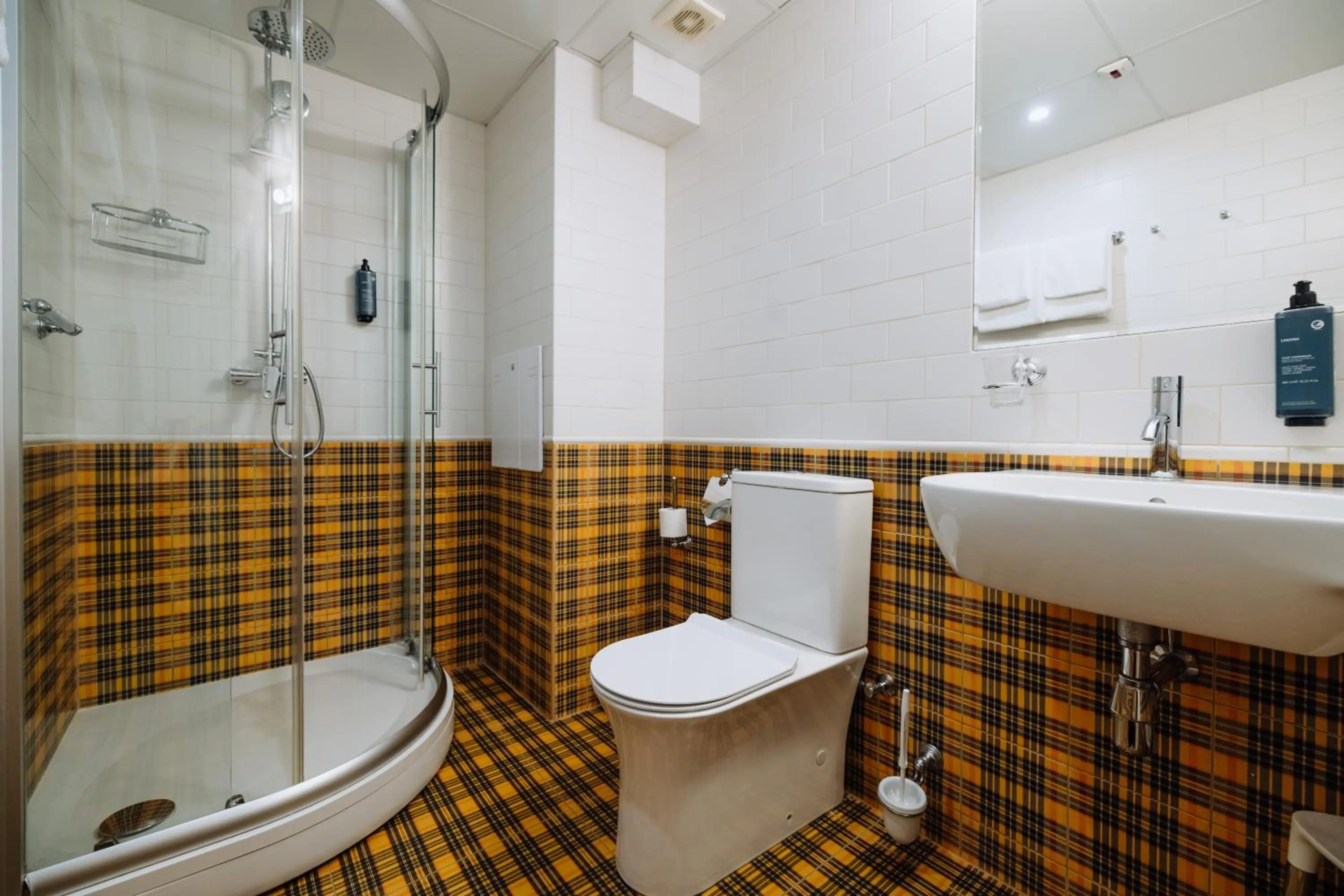 Bathroom in Hestia Hotel Draugi