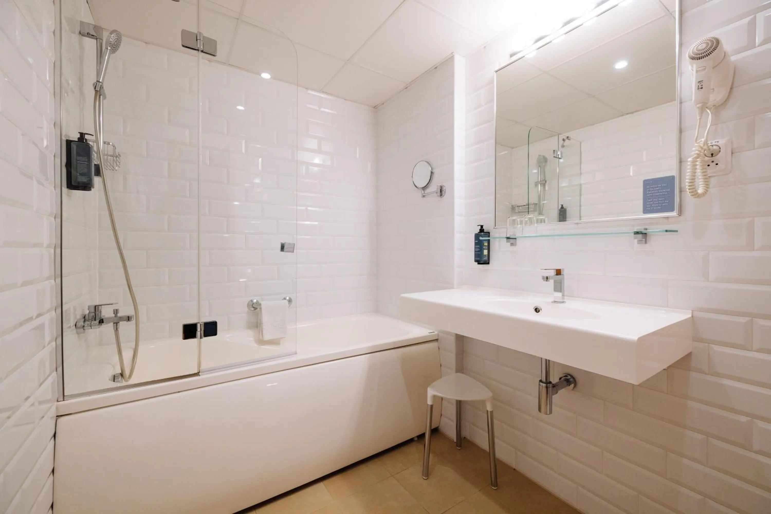 Bathroom in Hestia Hotel Draugi