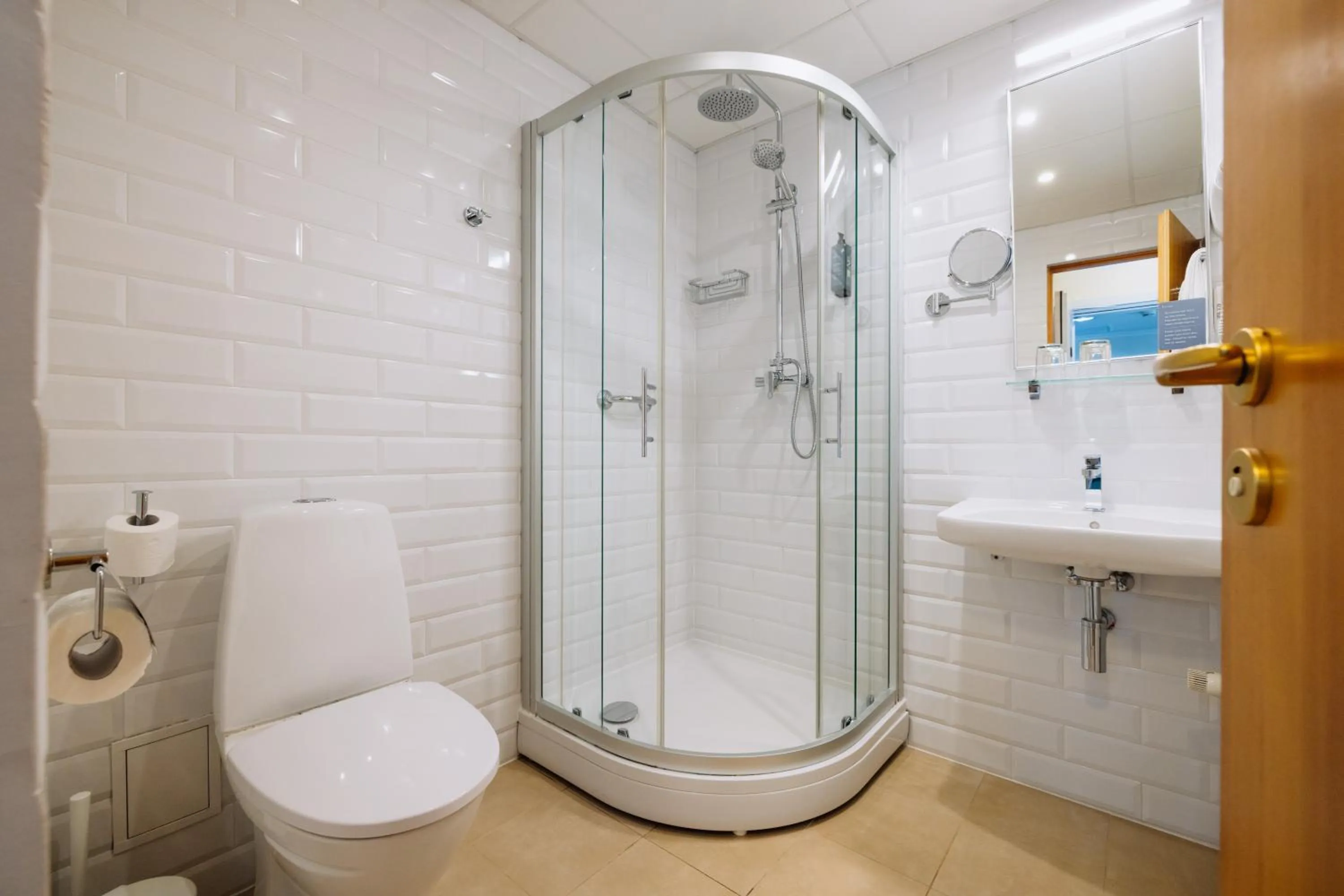 Bathroom in Hestia Hotel Draugi